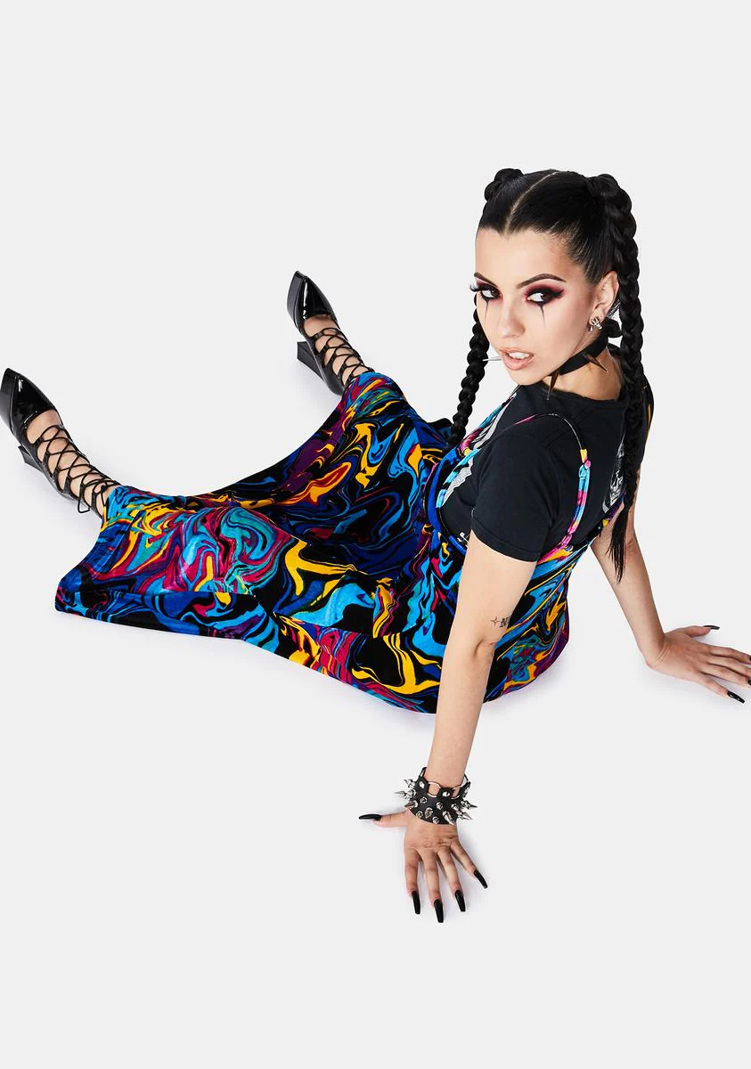 Psychedelia Midi Dress - Image 4