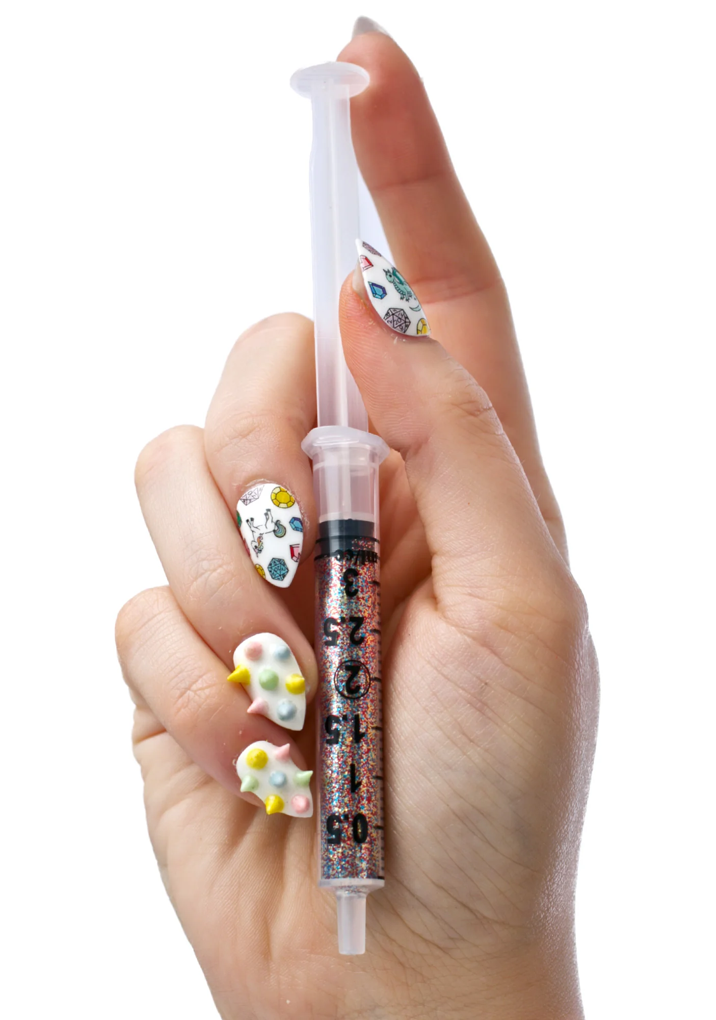 Psychedelic Heart Glitter - Image 2