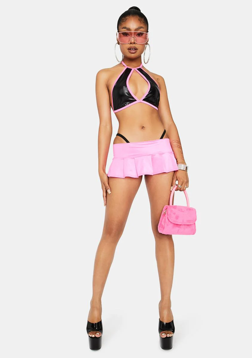 Pump It Up Micro Mini Skirt - Image 3