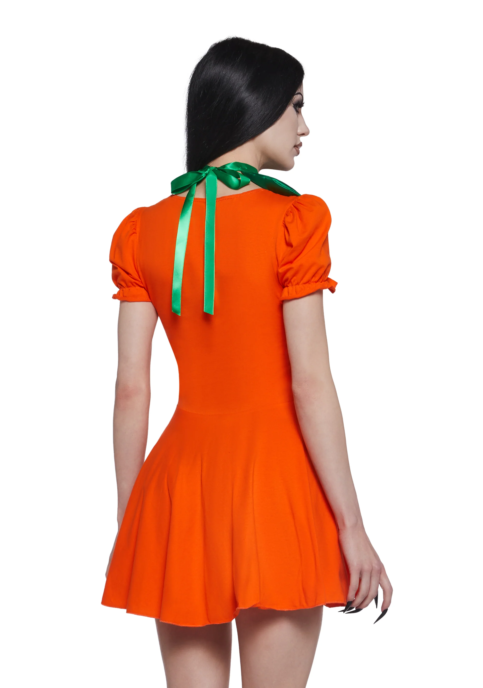 Happy Pumpkin Mini Dress - Image 4