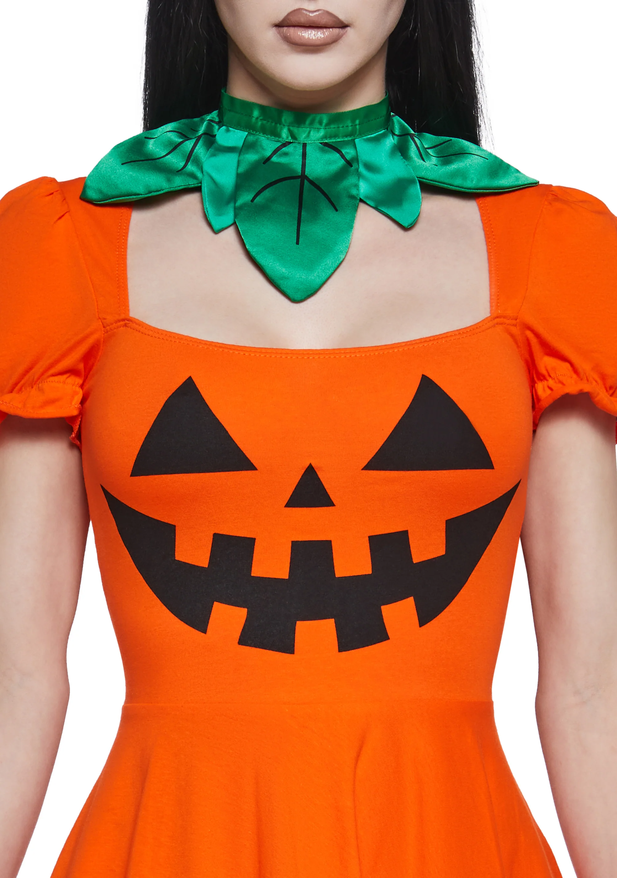 Happy Pumpkin Mini Dress - Image 5