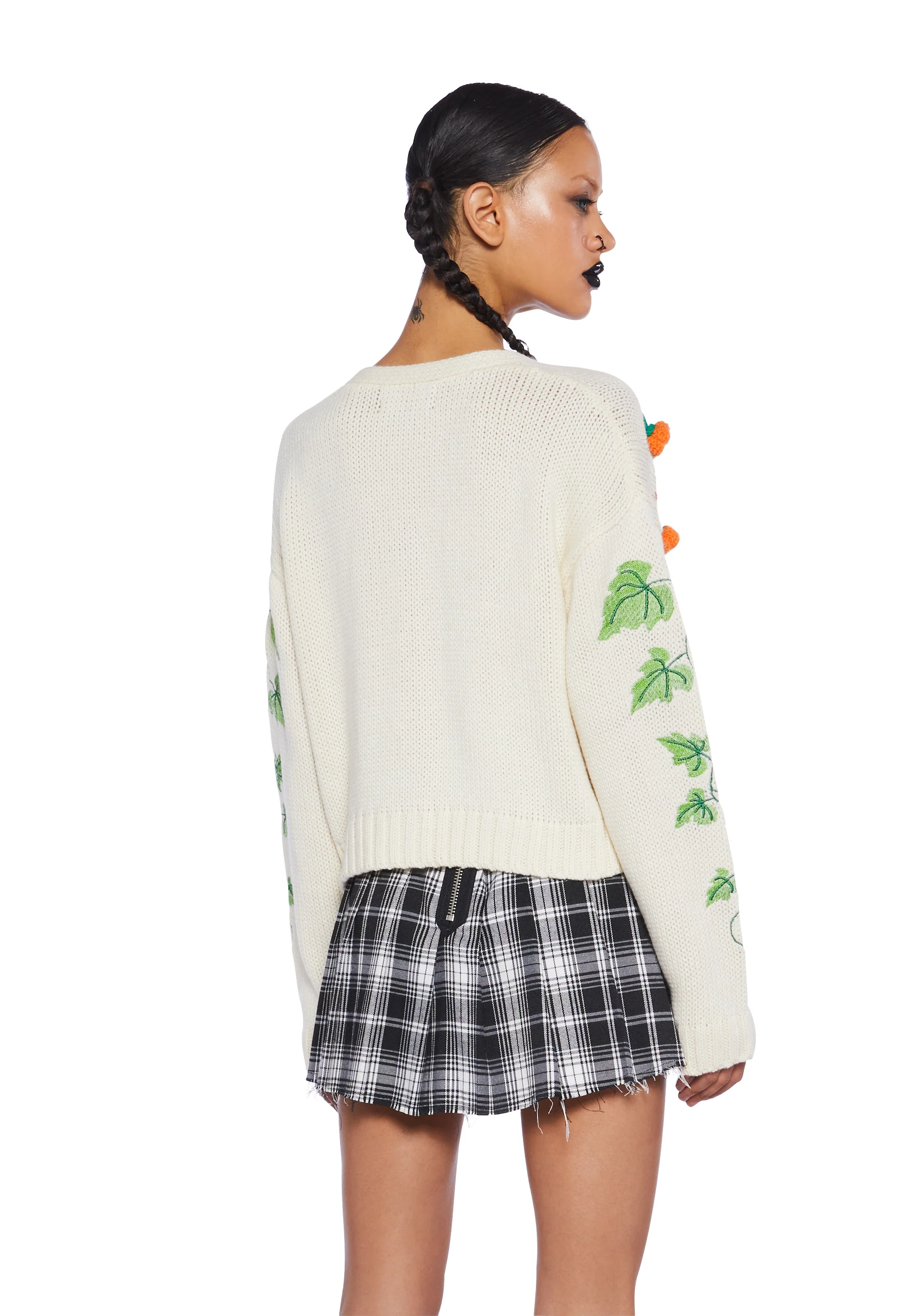 Pumpkin Spice Life Knit Cardigan - Image 4