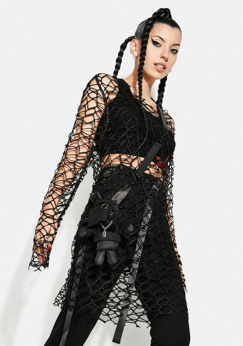 Punk Daily Big Mesh Tee Shirt - Image 2