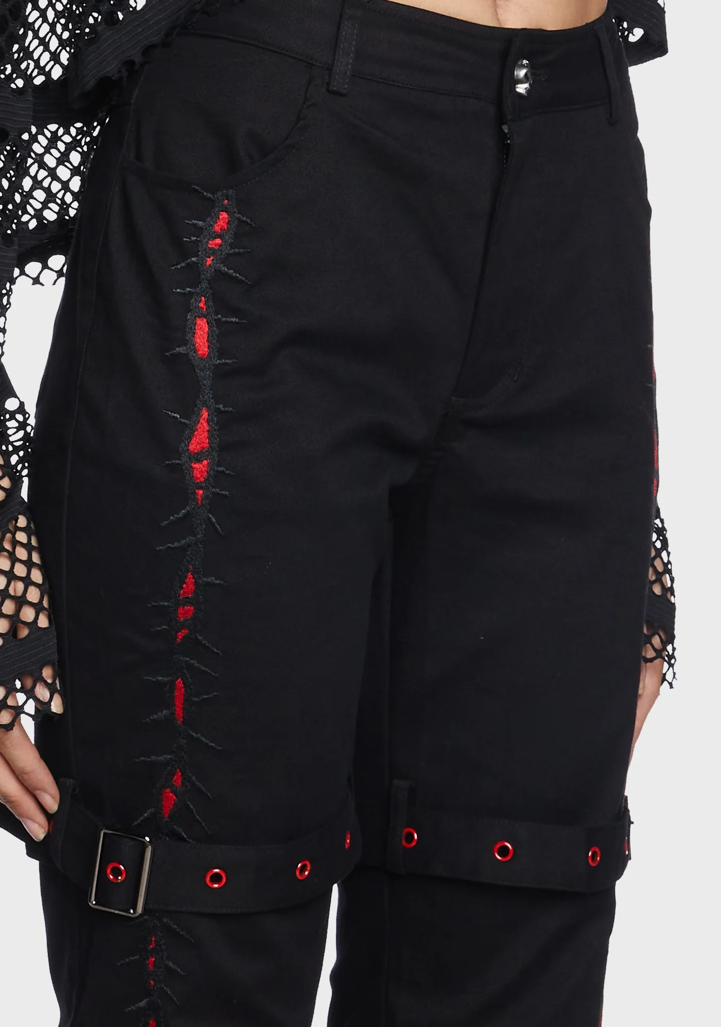Punk Dark Ember Pants - Image 2