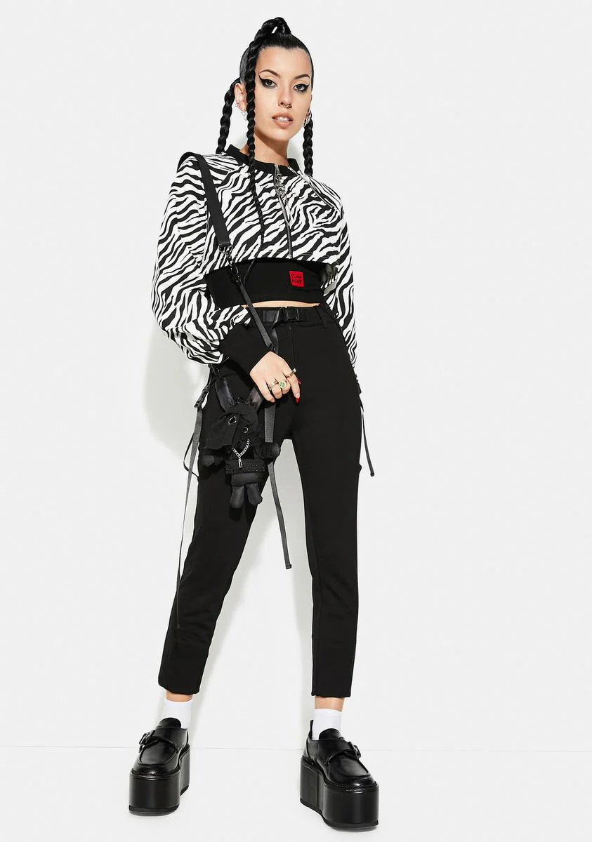 Punk Elastic Leggings - Image 3