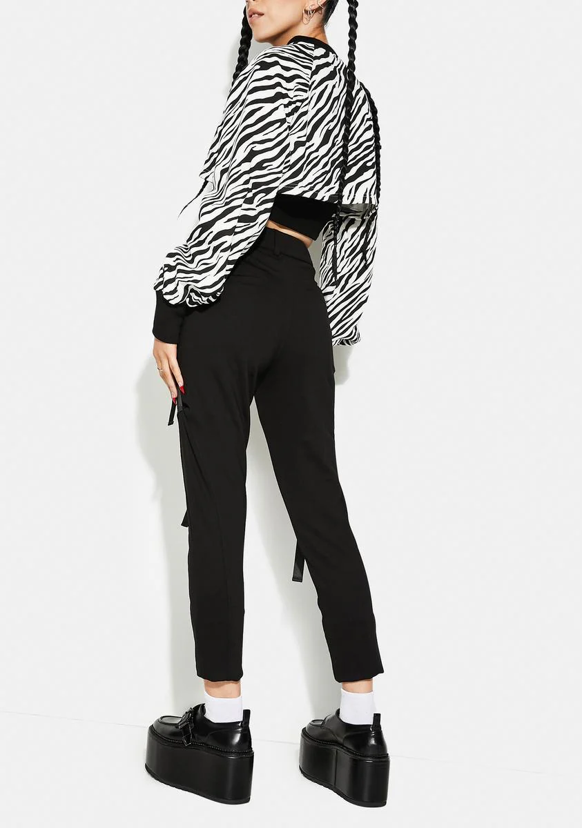 Punk Elastic Leggings - Image 4