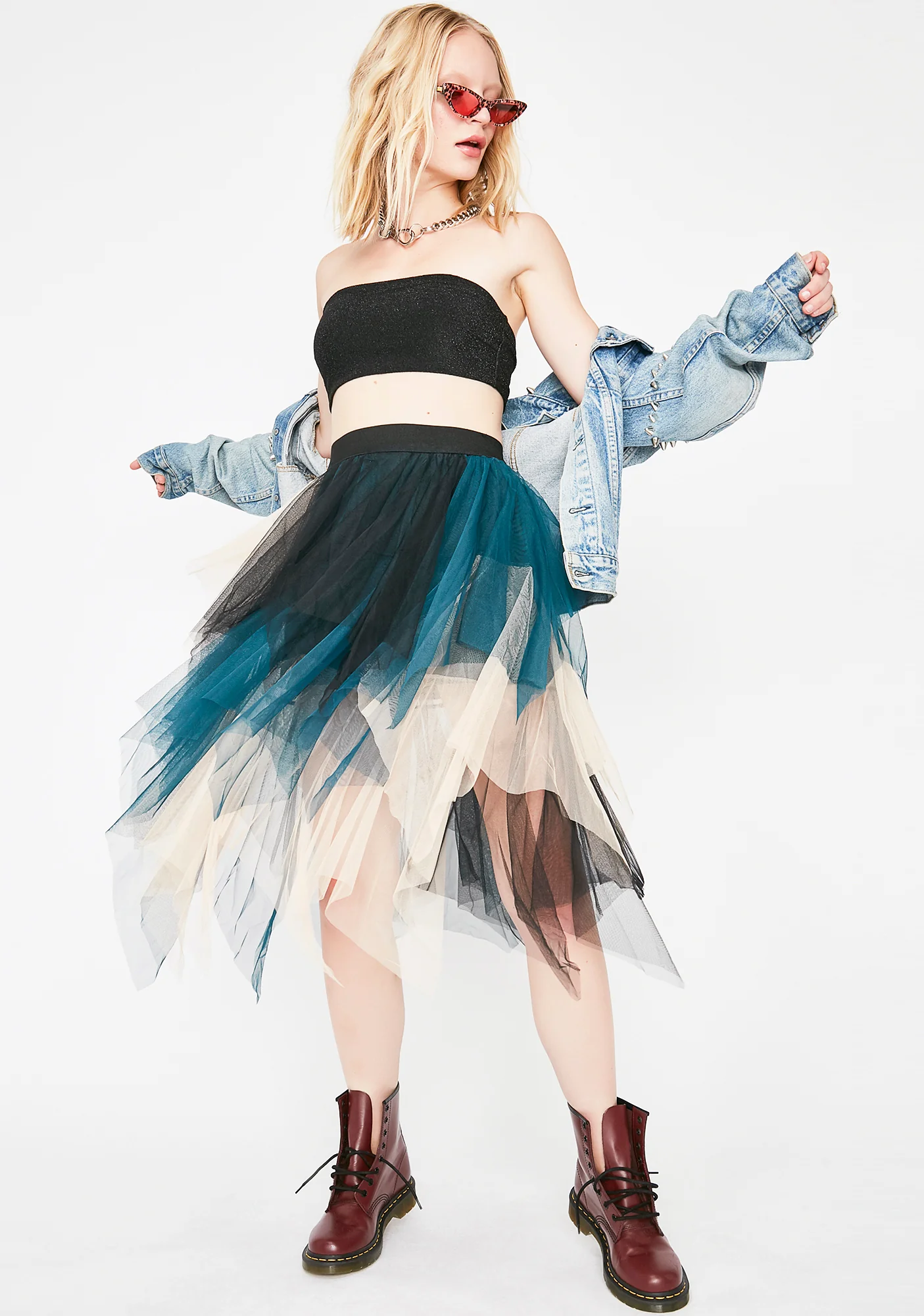 Punk Prima Donna Tulle Skirt - Image 4