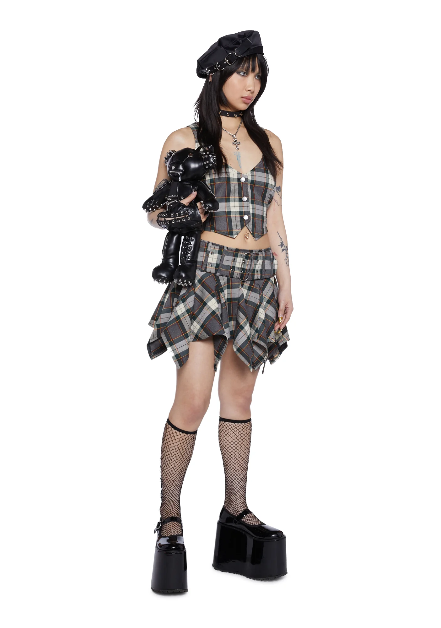 Punk Revival Mini Skirt - Image 2