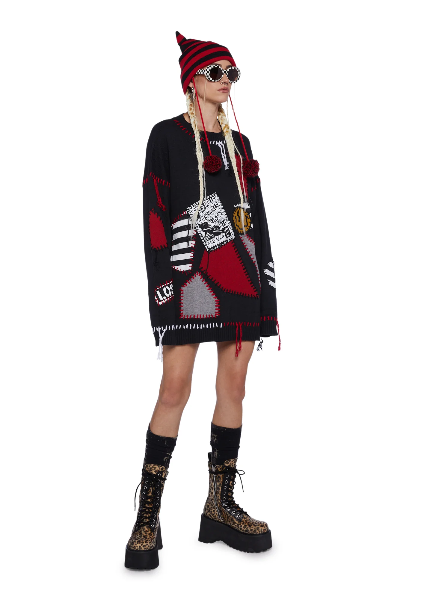 Punk Souvenirs Knit Sweater - Image 2
