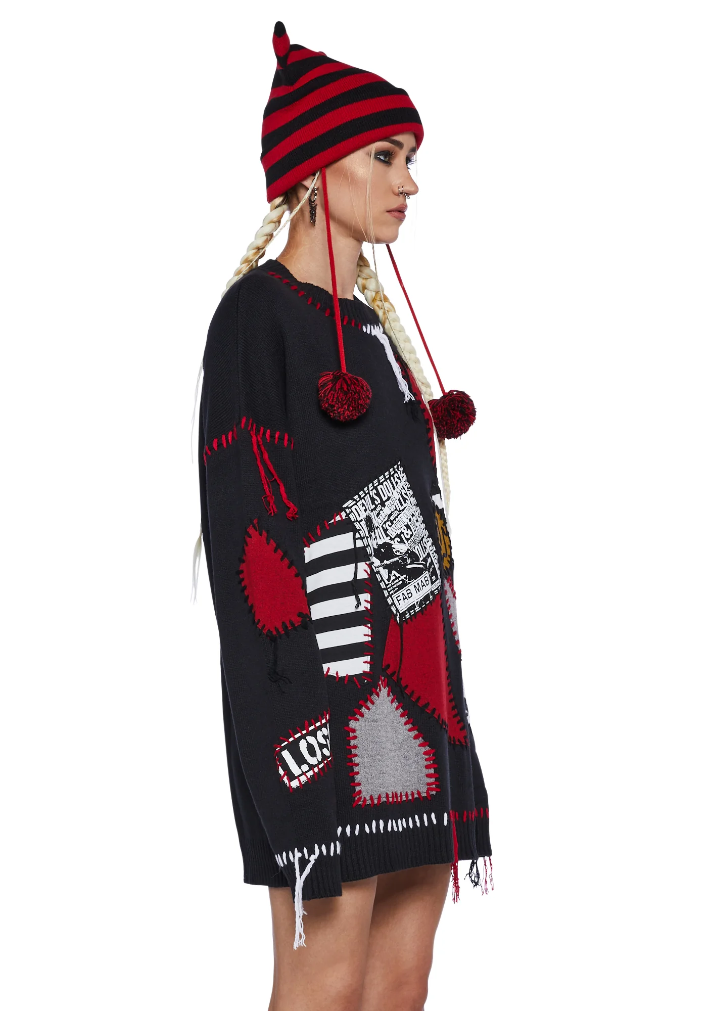 Punk Souvenirs Knit Sweater - Image 3
