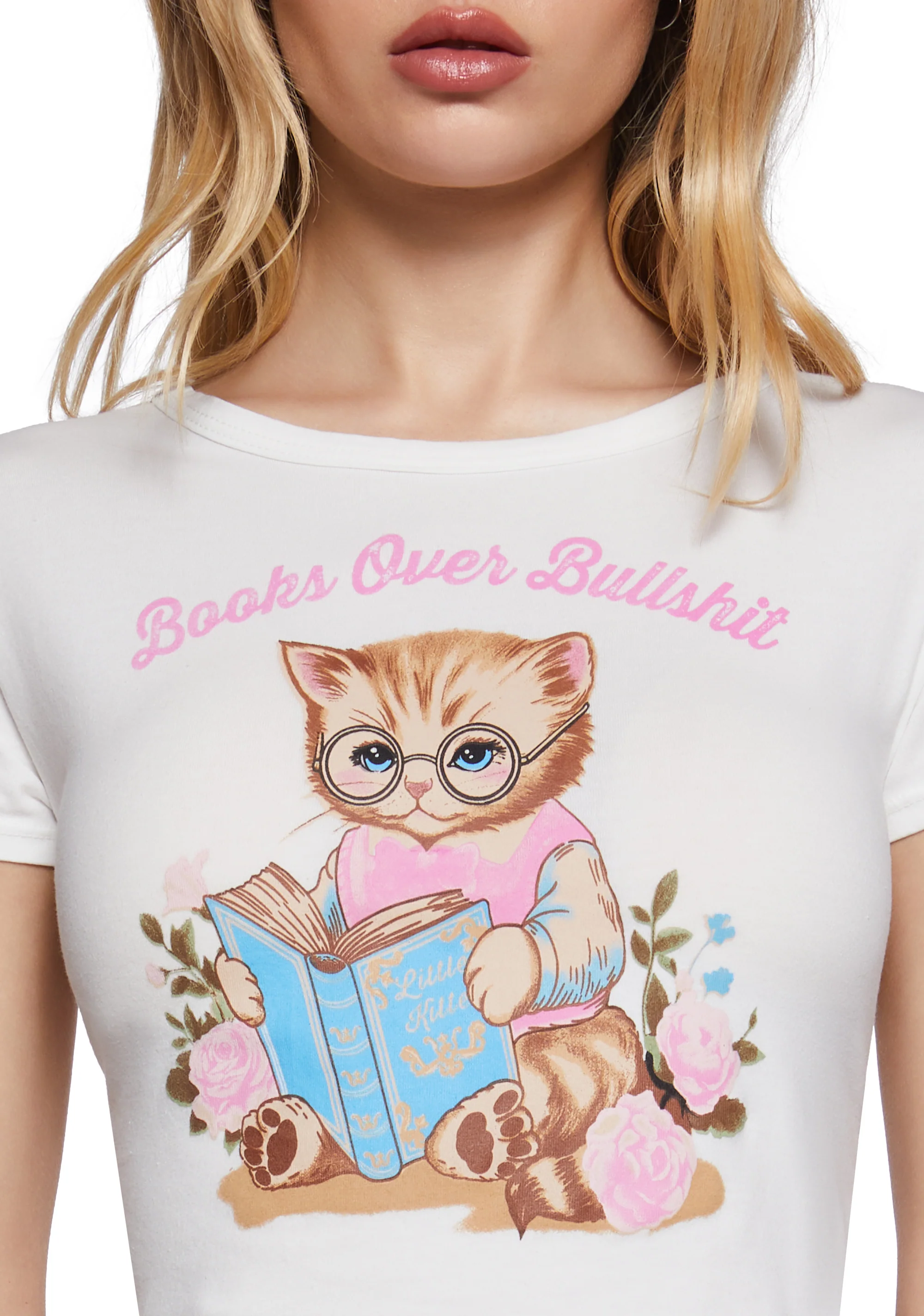 Books Rule Baby Tee - Image 5