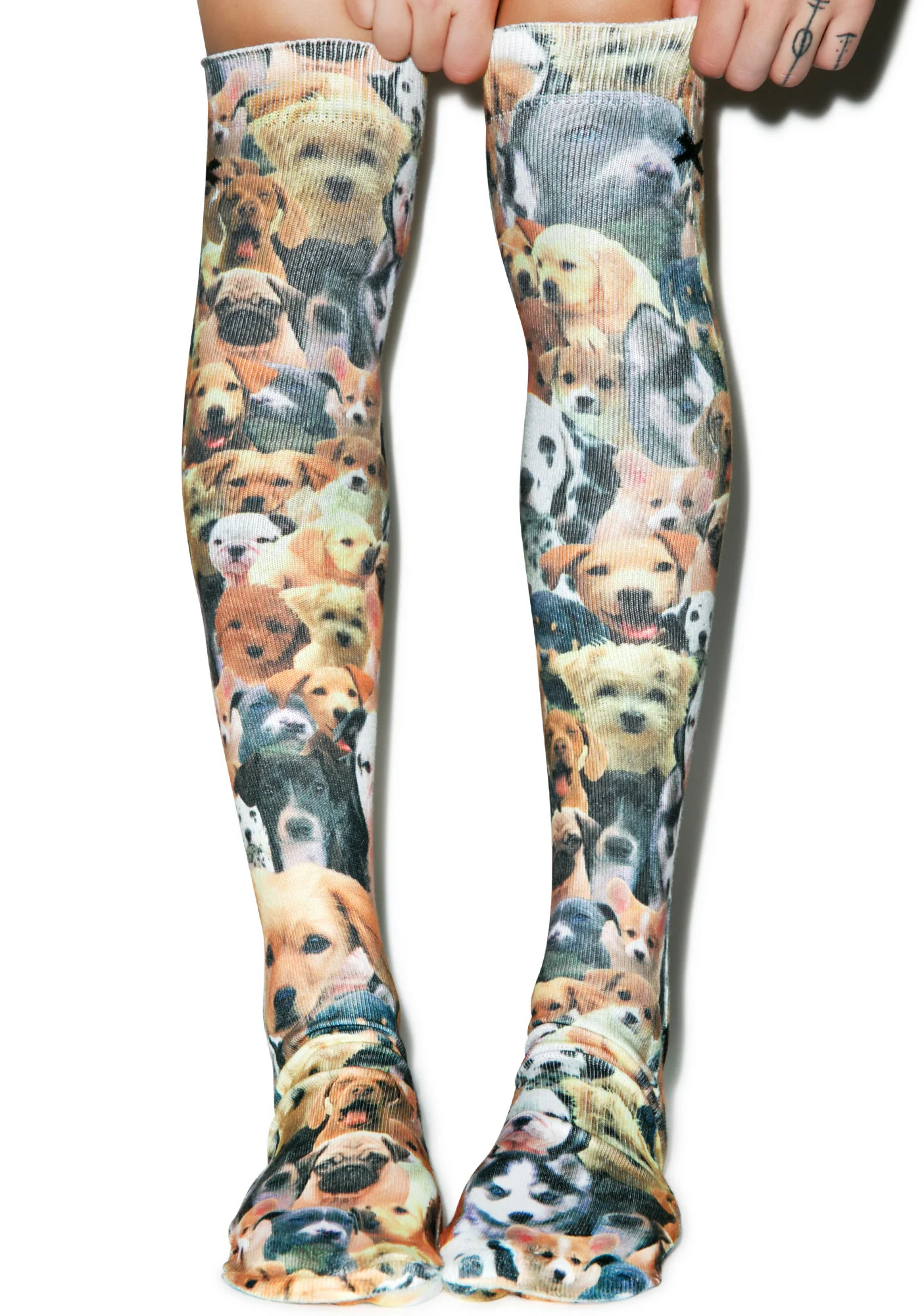 Puppies Knee High Socks - Image 3