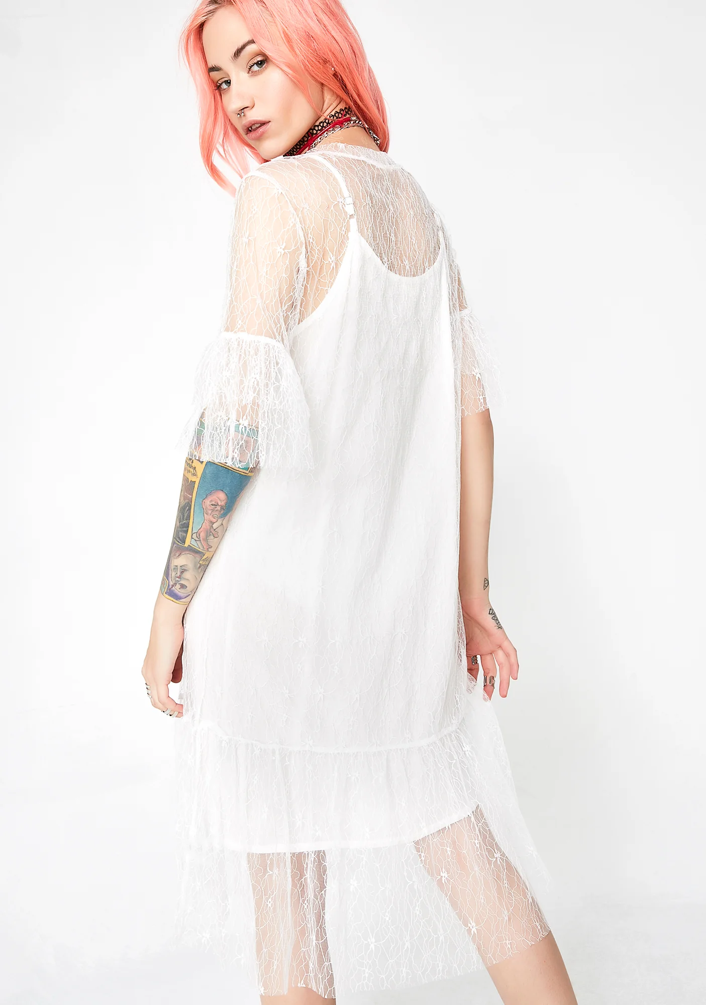 Pure Oh She Cute Lace Dress - Image 4