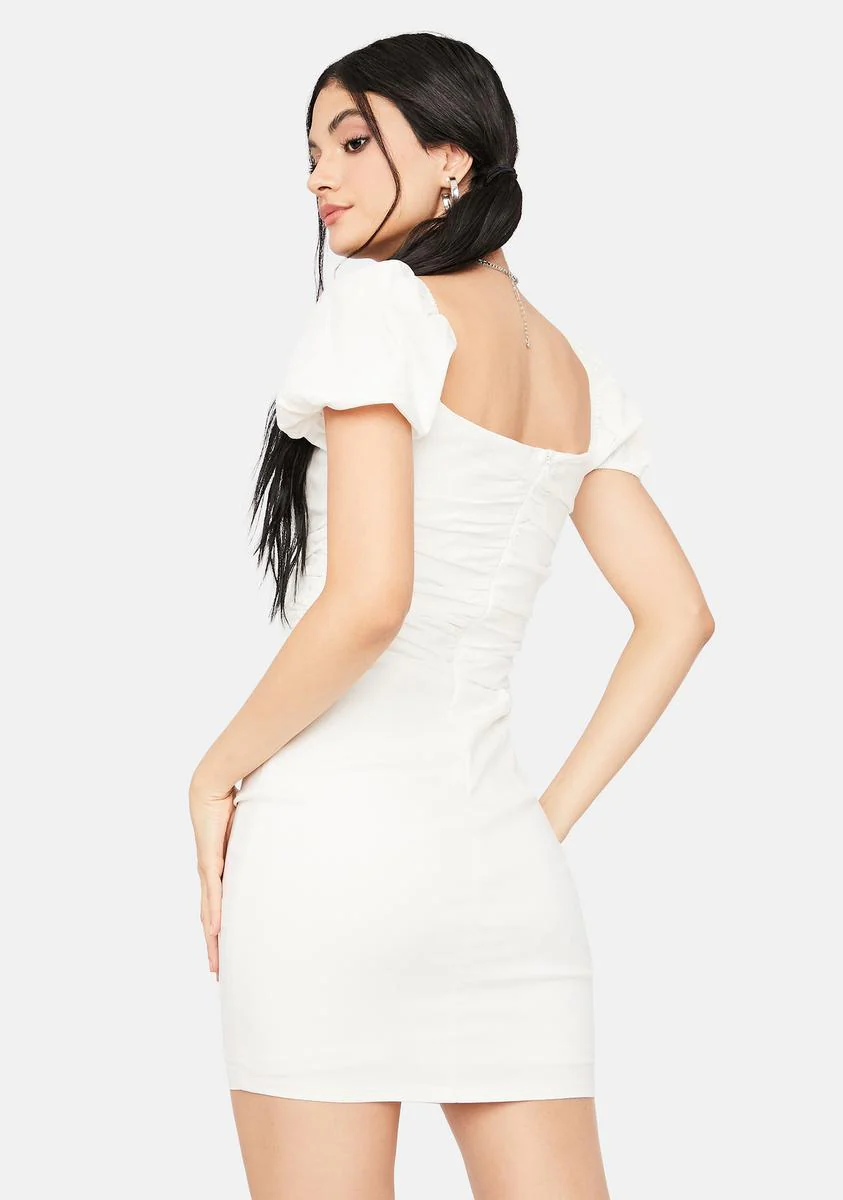Pure Seeking Answers Lace Up Mini Dress - Image 4