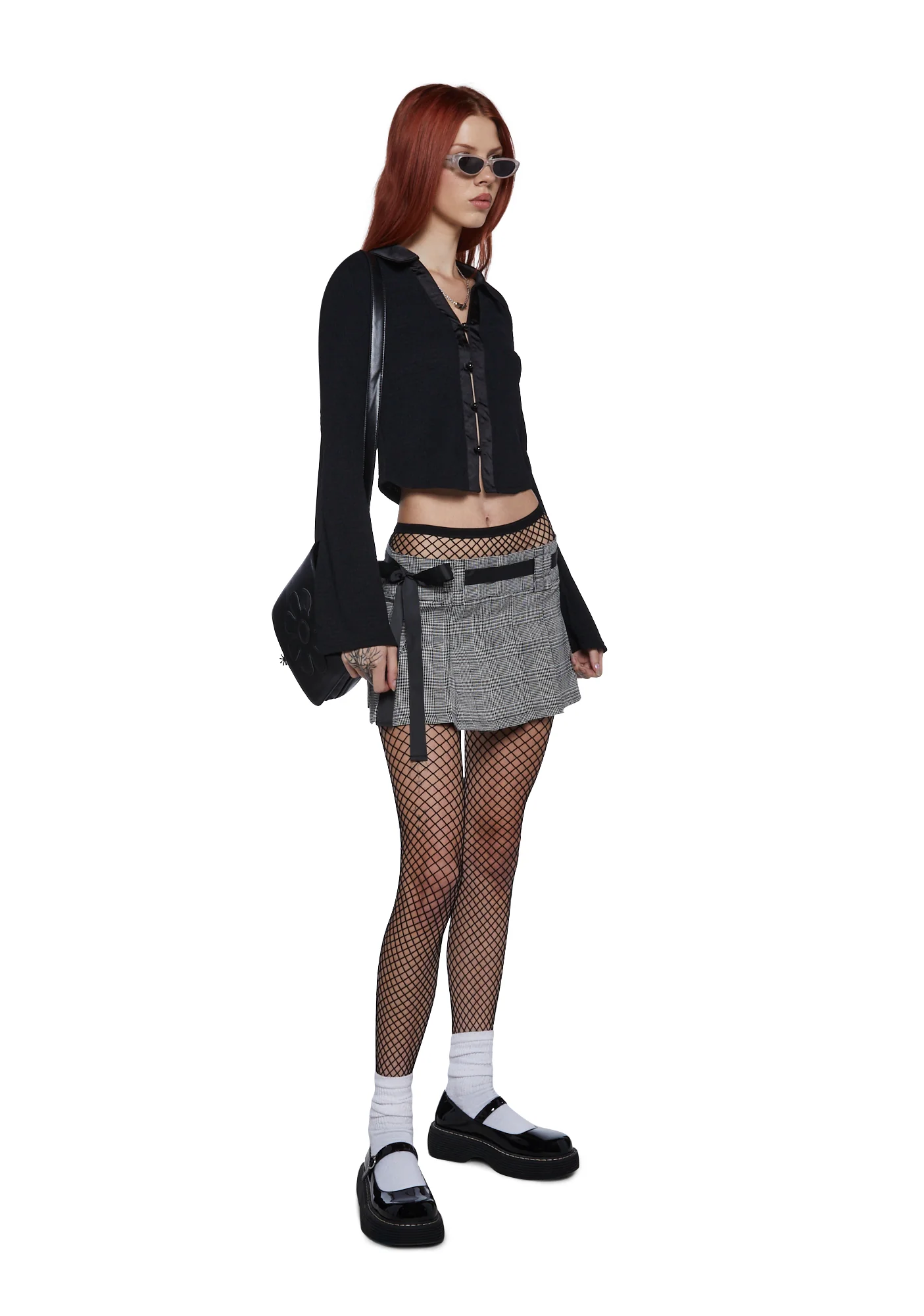 Purely About A Boy Crop Top - Black - Image 2