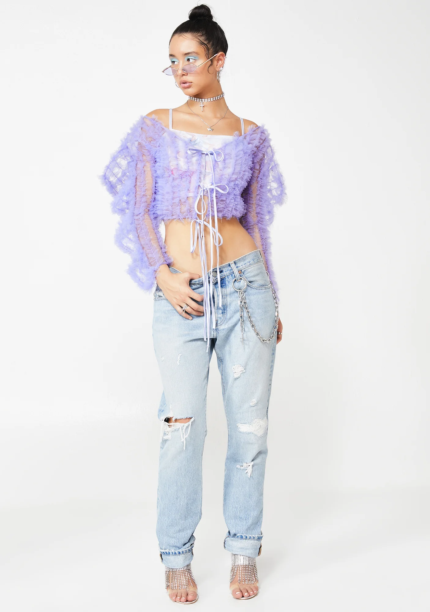 Purple Cloud Cardi - Image 3