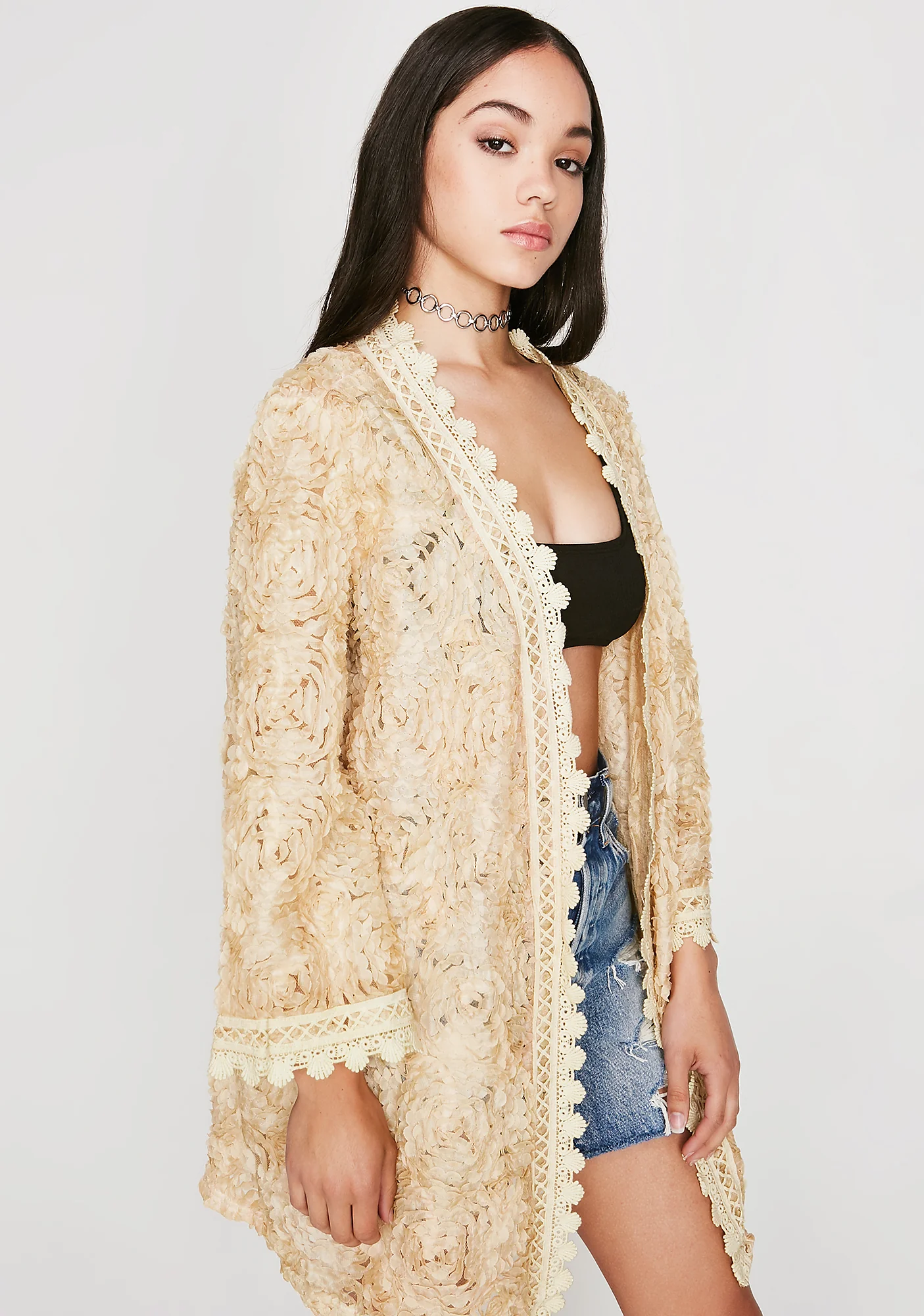 Pushin' Petals Kimono - Image 2