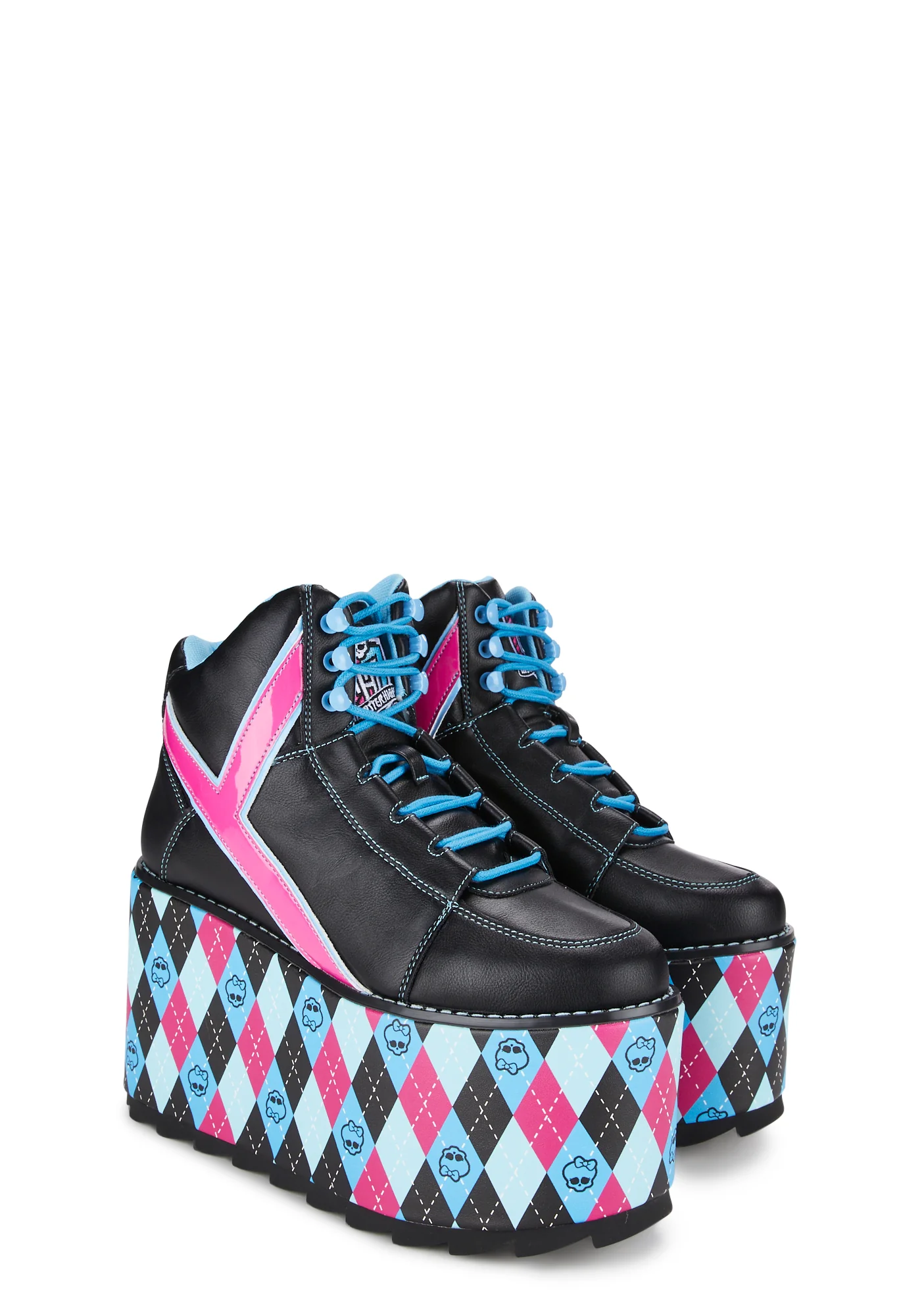 x Monster High Qozmo Monster High Platform Sneakers - Image 3