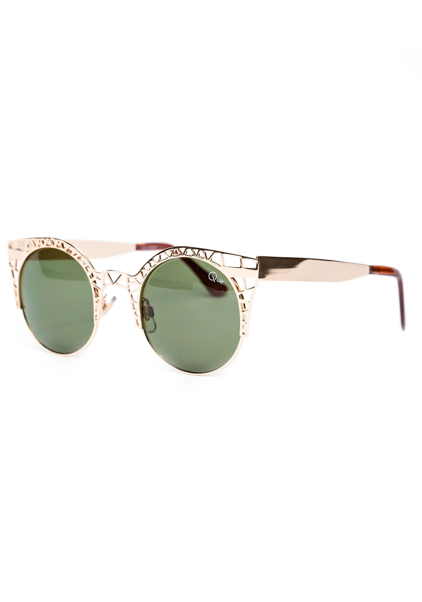 Quay Eyewear Fleur Sunglasses - Green - Image 7
