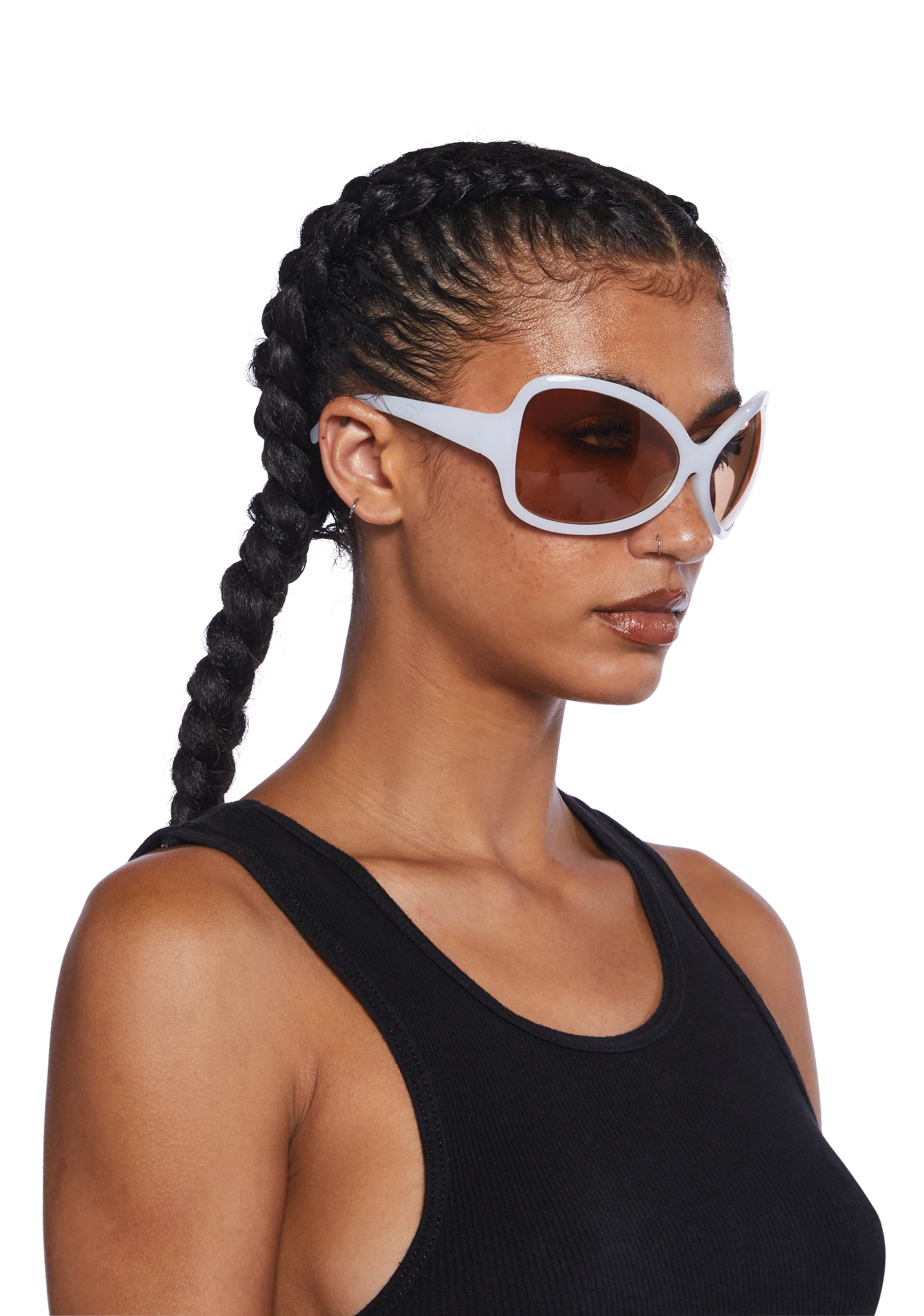 Queen Bee Oversized Sunglasses - Image 2