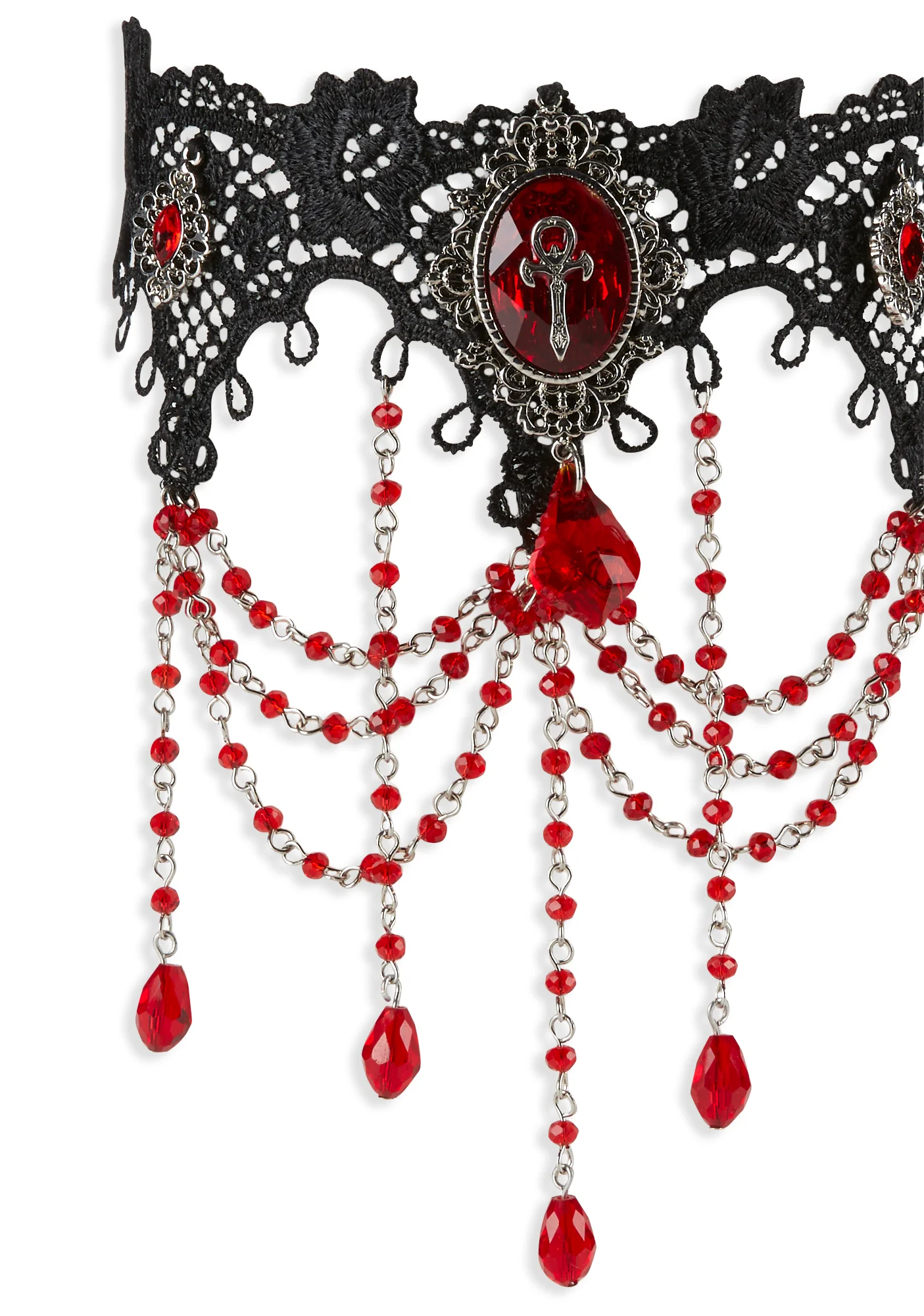 Queens Arrival Lace Choker - Image 2
