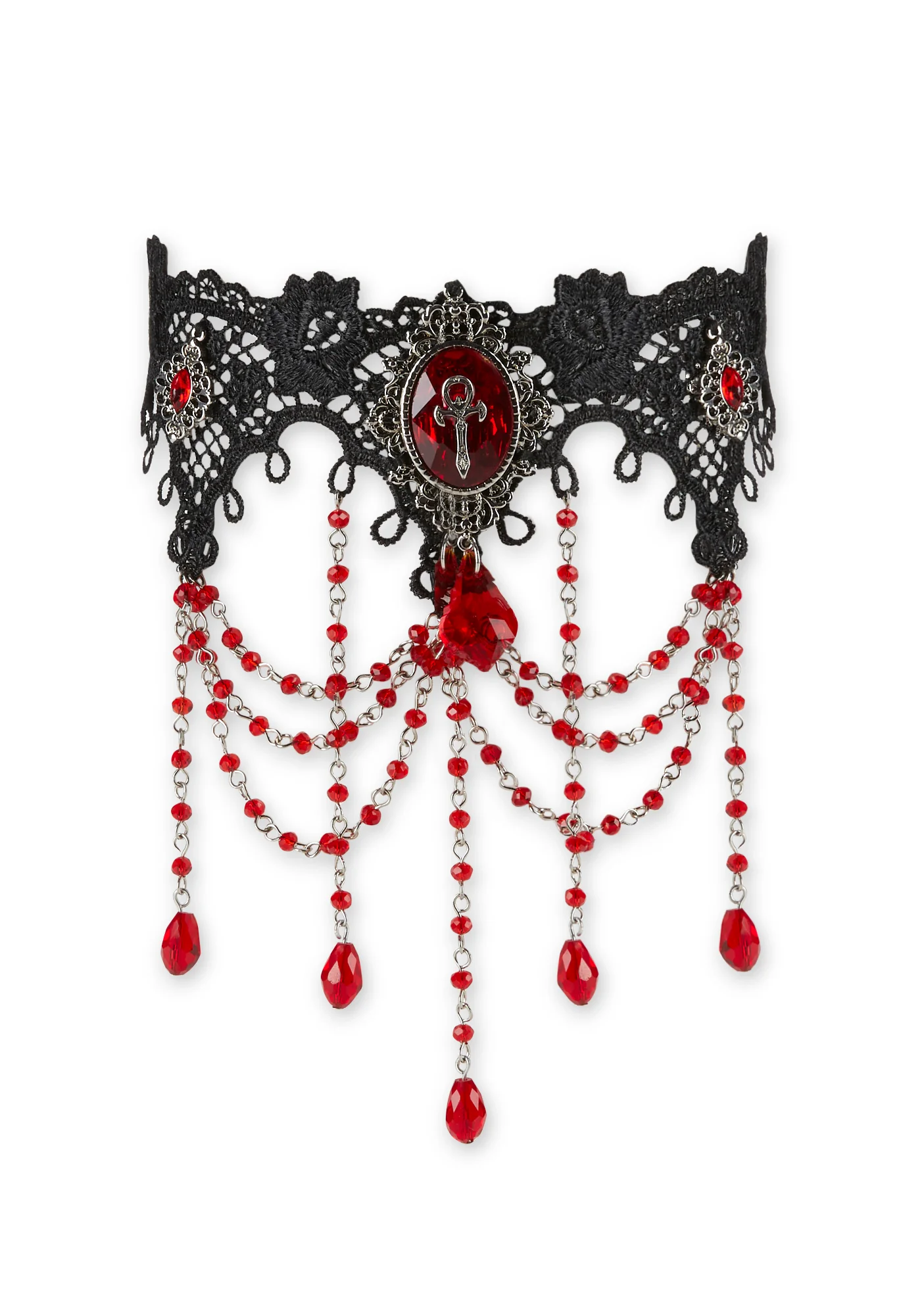 Queens Arrival Lace Choker - Image 3