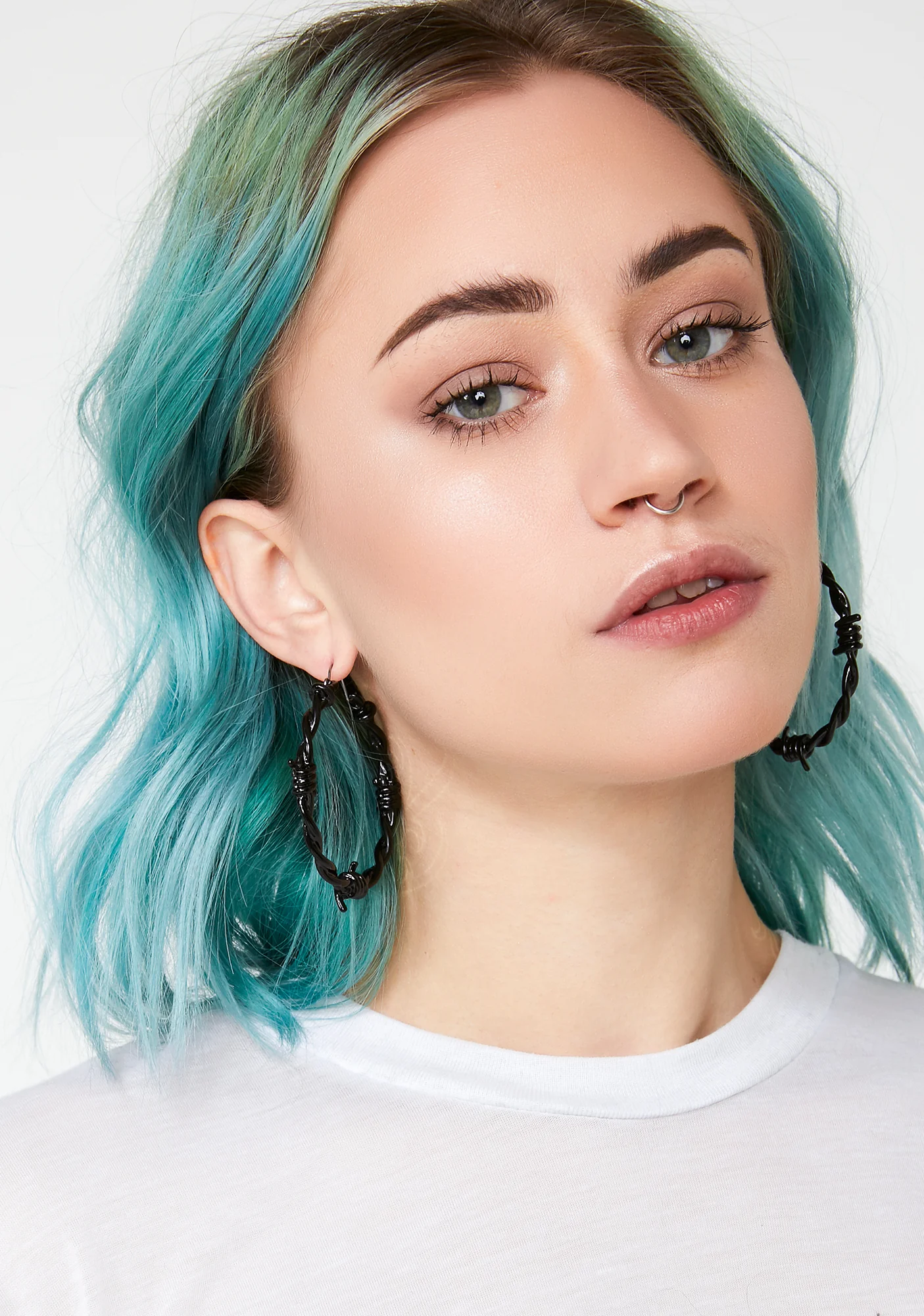 Quiet Riot Barbed Wire Earrings - Image 3