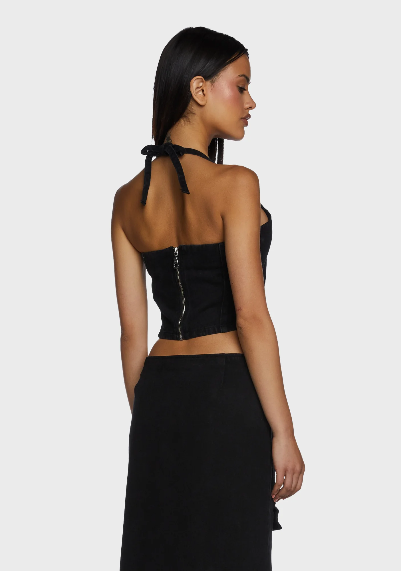 Rachel Buckle Halter Top - Image 4