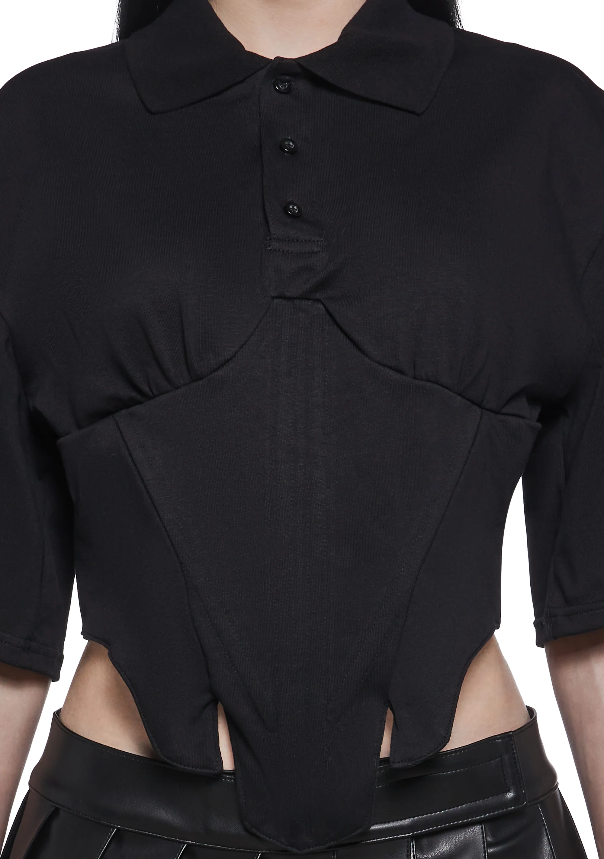 Racing Corset Polo Shirt - Image 6