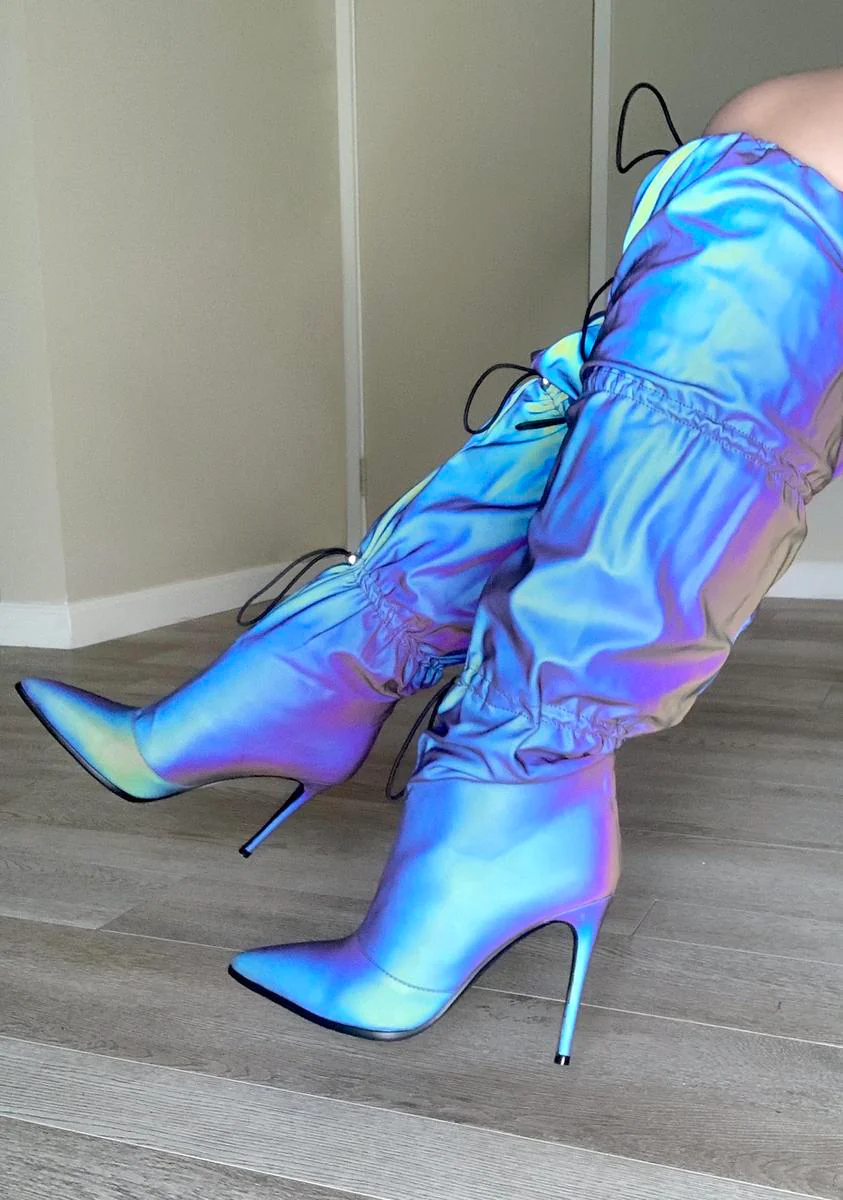 Rack It Up Reflective Boots - Image 4
