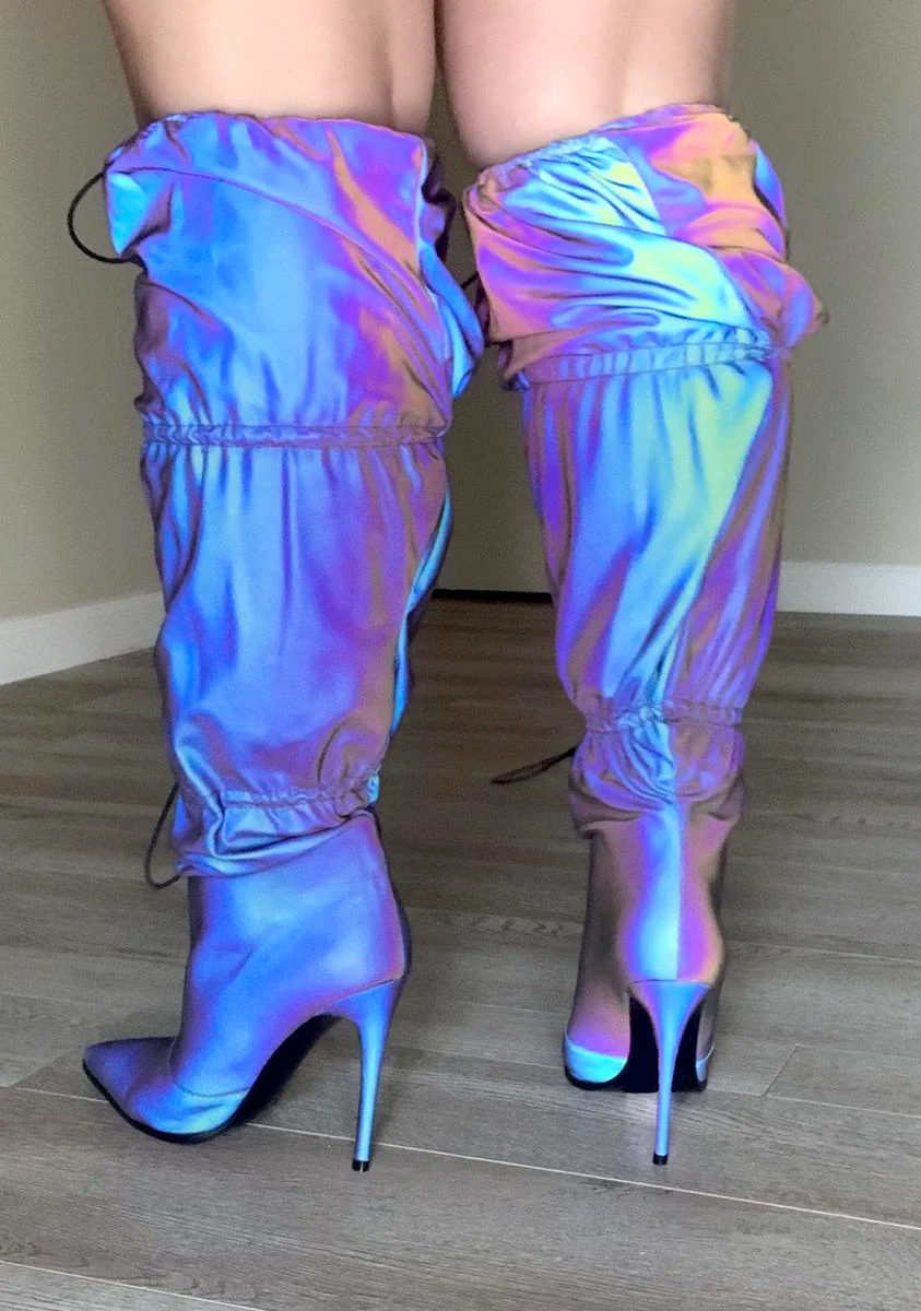 Rack It Up Reflective Boots - Image 5