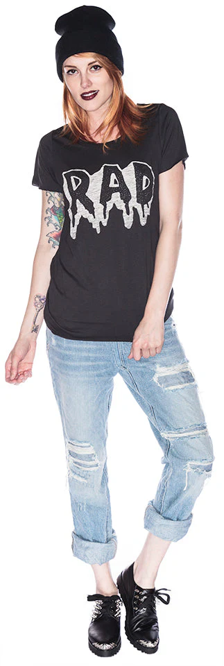 Rad Tee - Black - Image 11