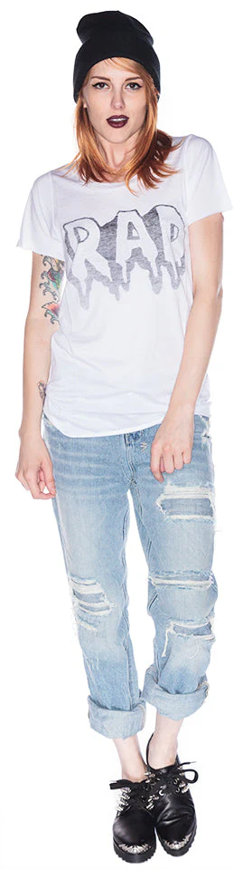 Rad Tee - Light Brown - Image 6