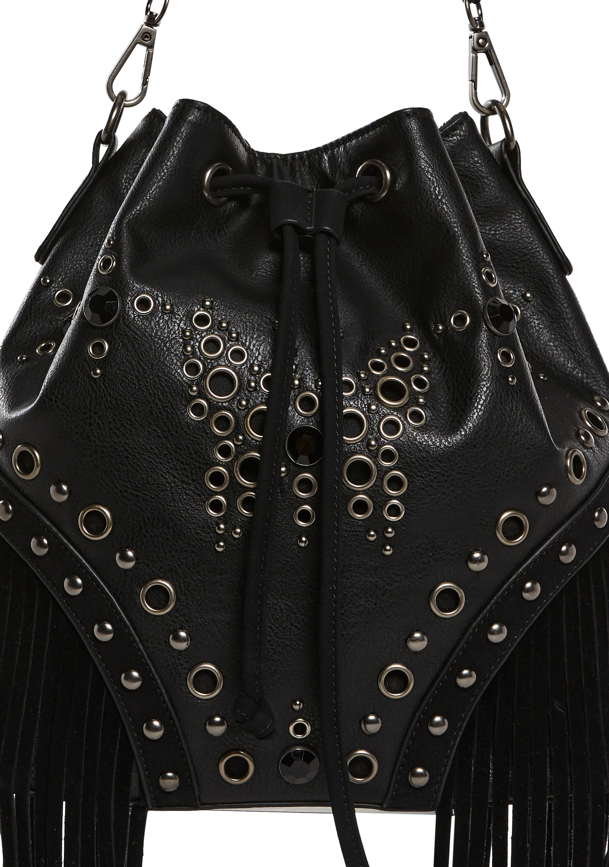 Rad Timing Fringed Shoulder Bag - Image 5