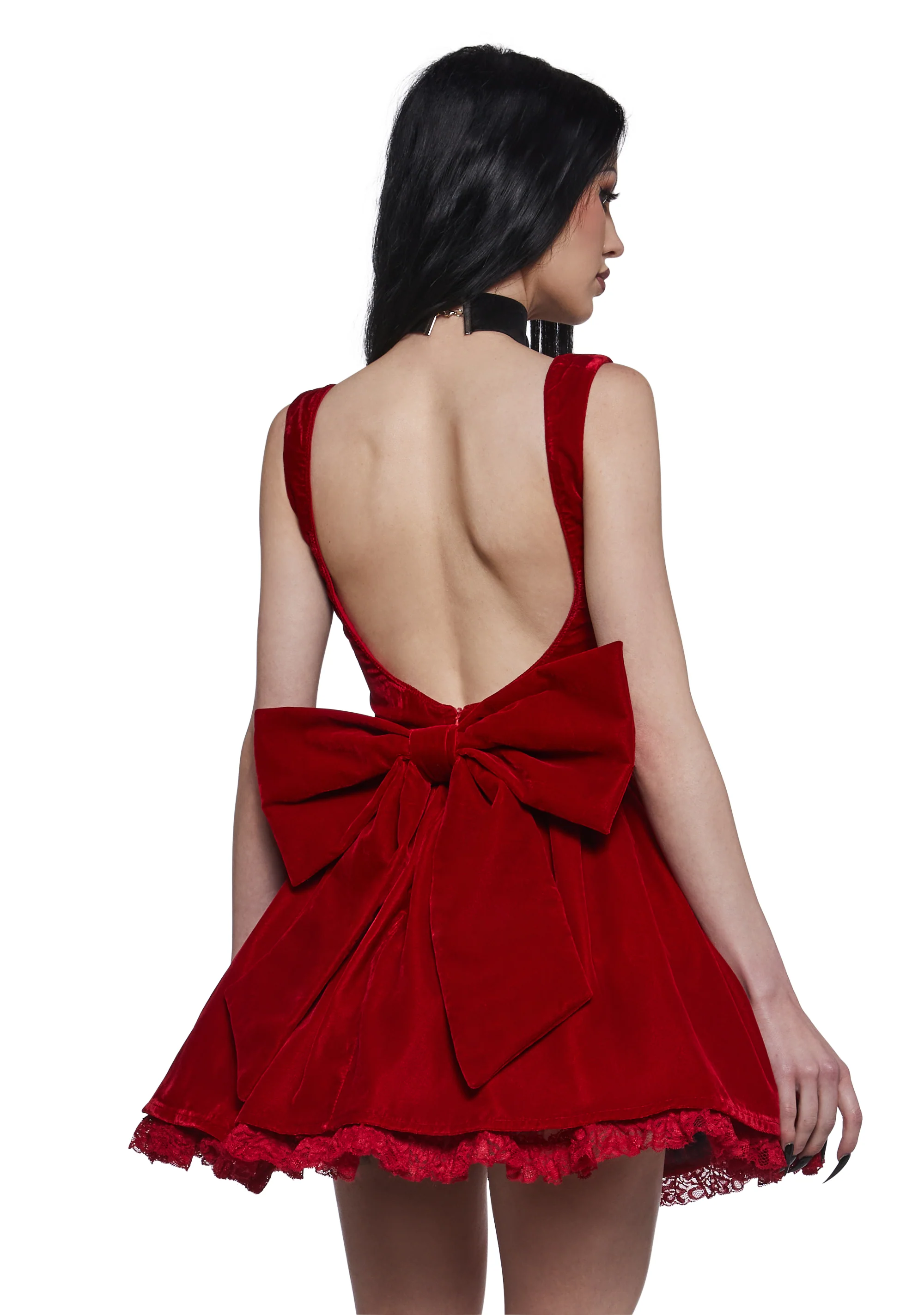 Radiant Occasions Corset Dress - Red - Image 4