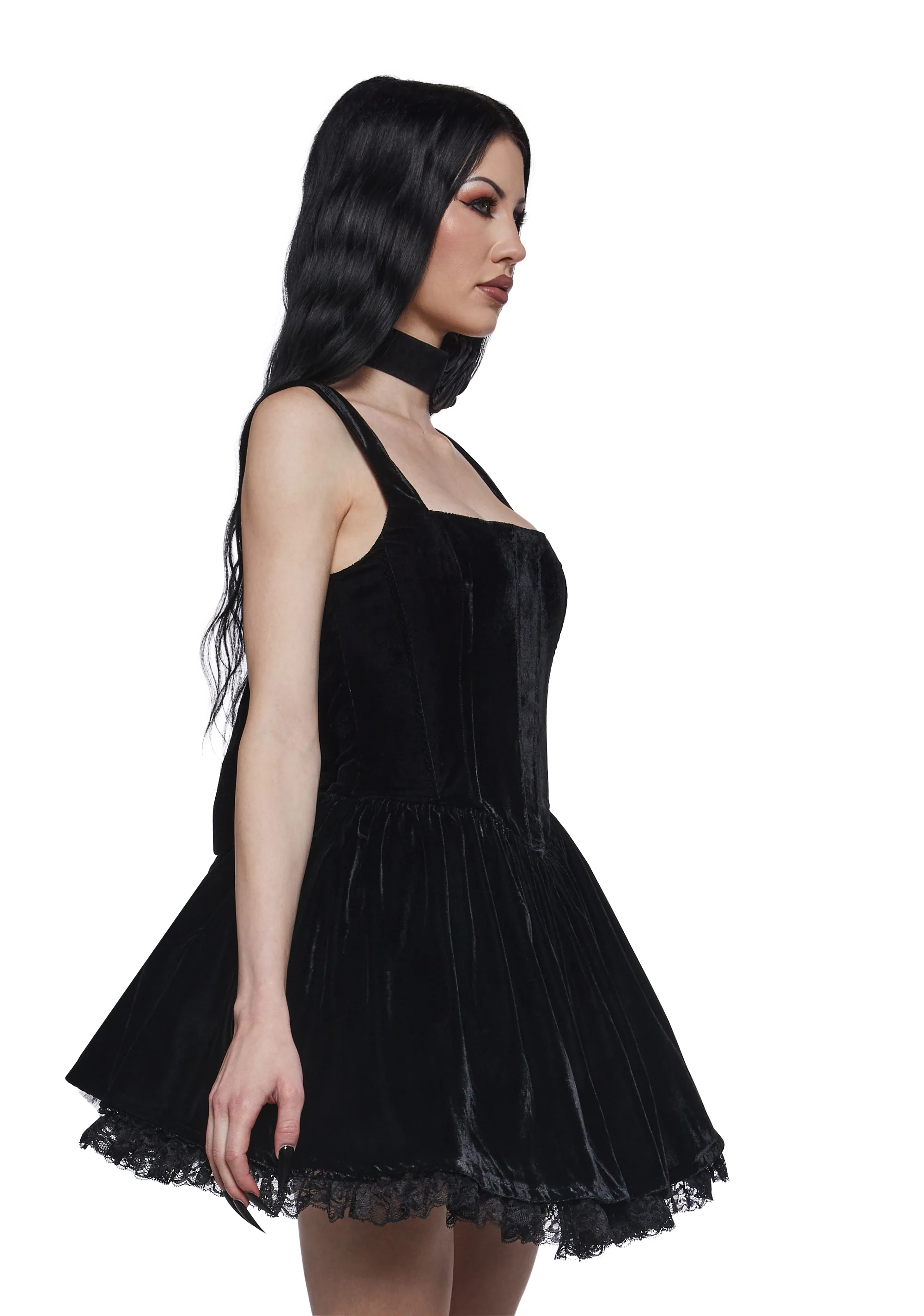 Radiant Occasions Corset Dress - Black - Image 3