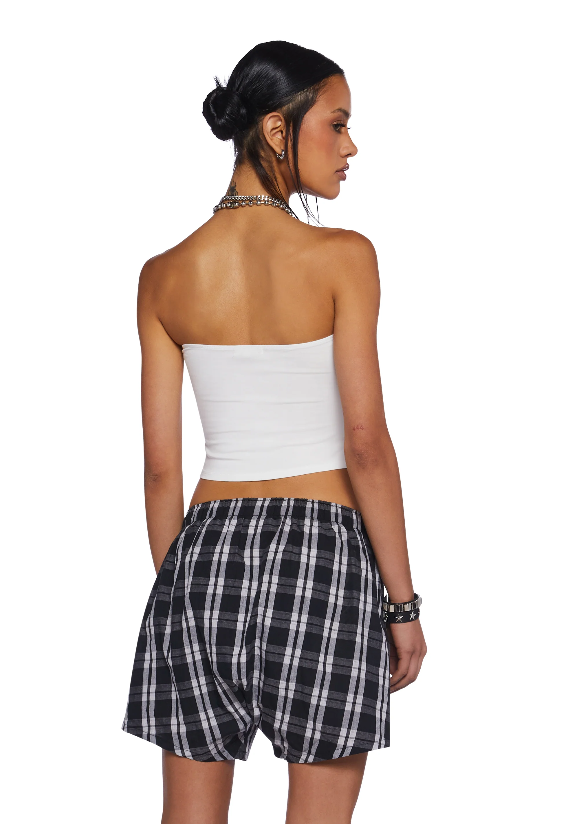 Radio Silence Tube Top - White - Image 4