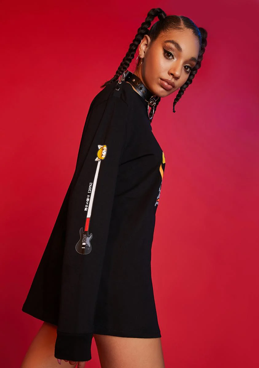 Rage & Repeat Spiked Long Sleeve Tee - Image 4