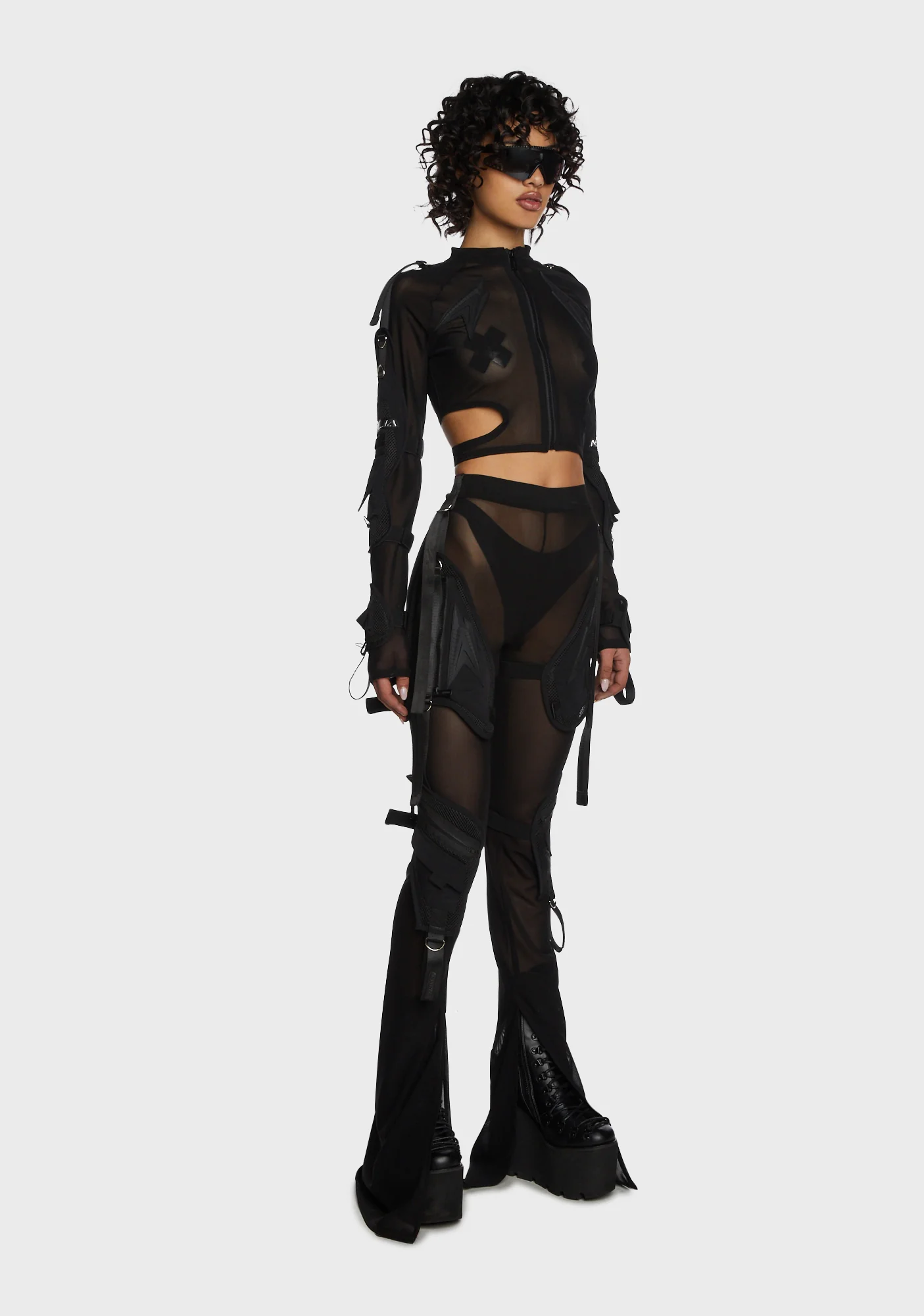 Raider Pocket Cage Stretch Top - Image 2