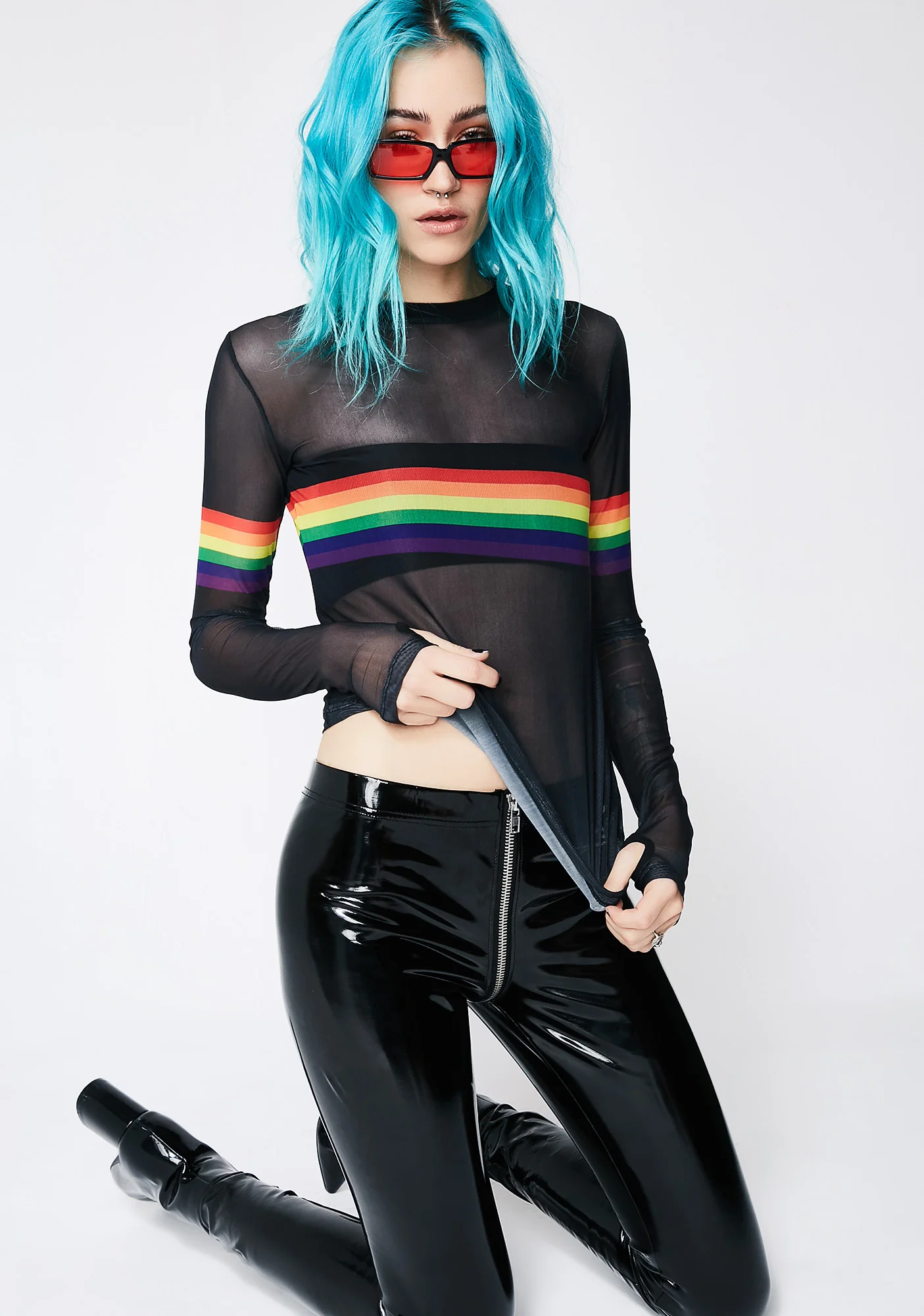 Rainblazin’ Mesh Top - Image 5