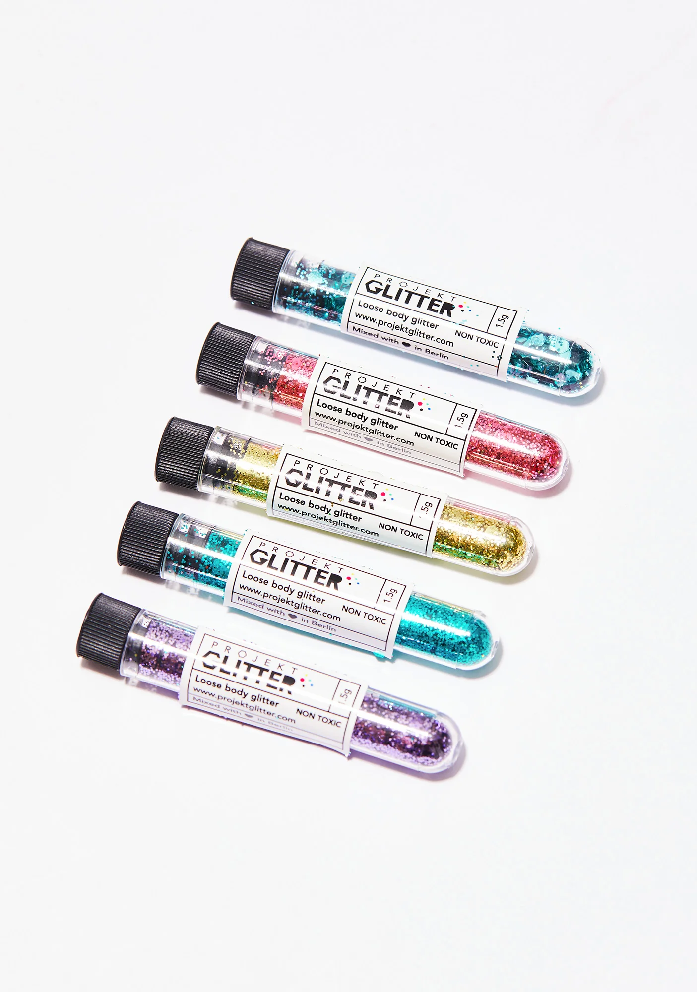 Rainbow Biodegradable Glitter Set - Image 3