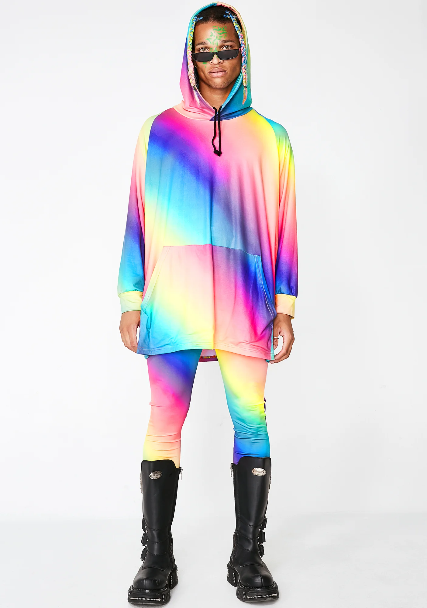 Rainbow Bright Unisex Hoodie - Image 4