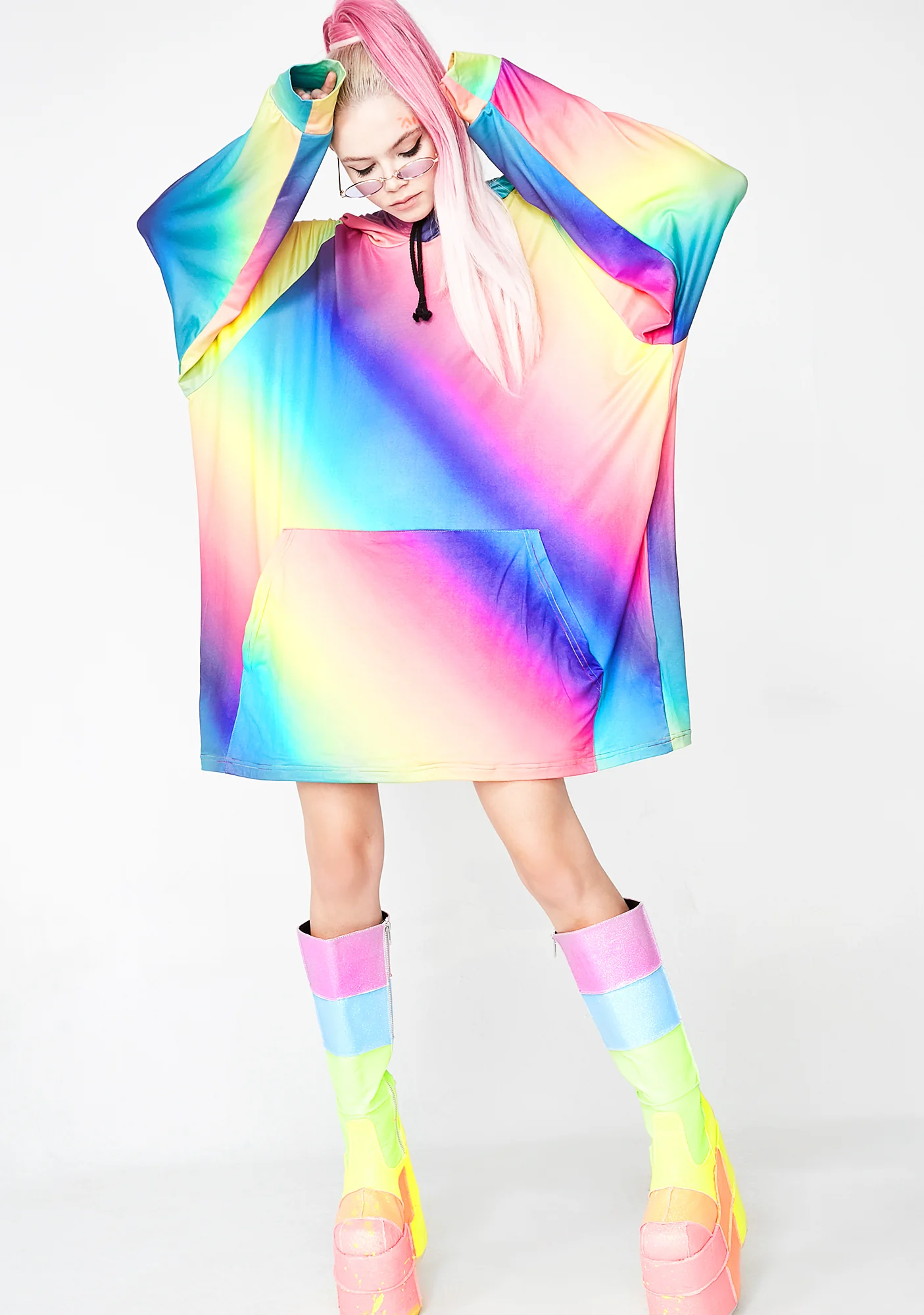 Rainbow Bright Unisex Hoodie - Image 5