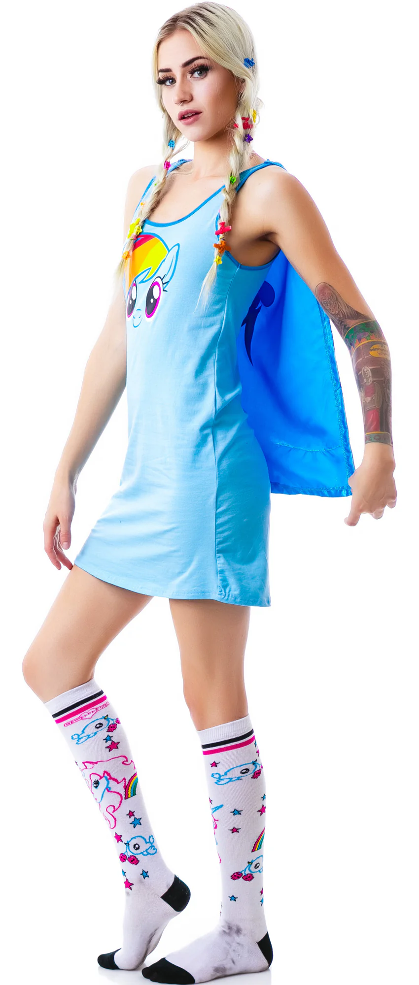 Rainbow Dash Little Pony Sleep Tank - Image 3