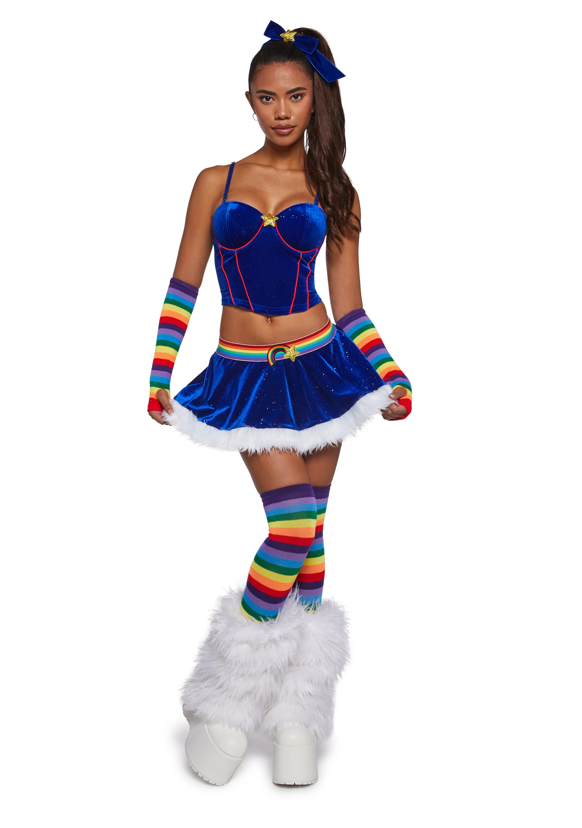 Rainbow Girl Costume - Image 2
