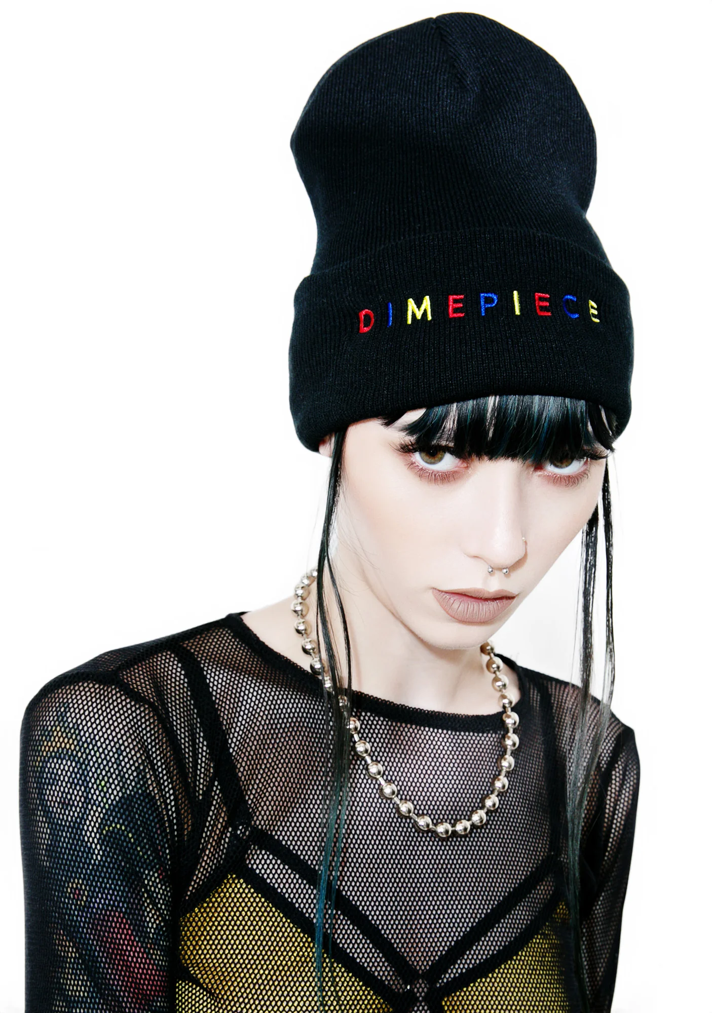 Rainbow Logo Beanie - Image 2