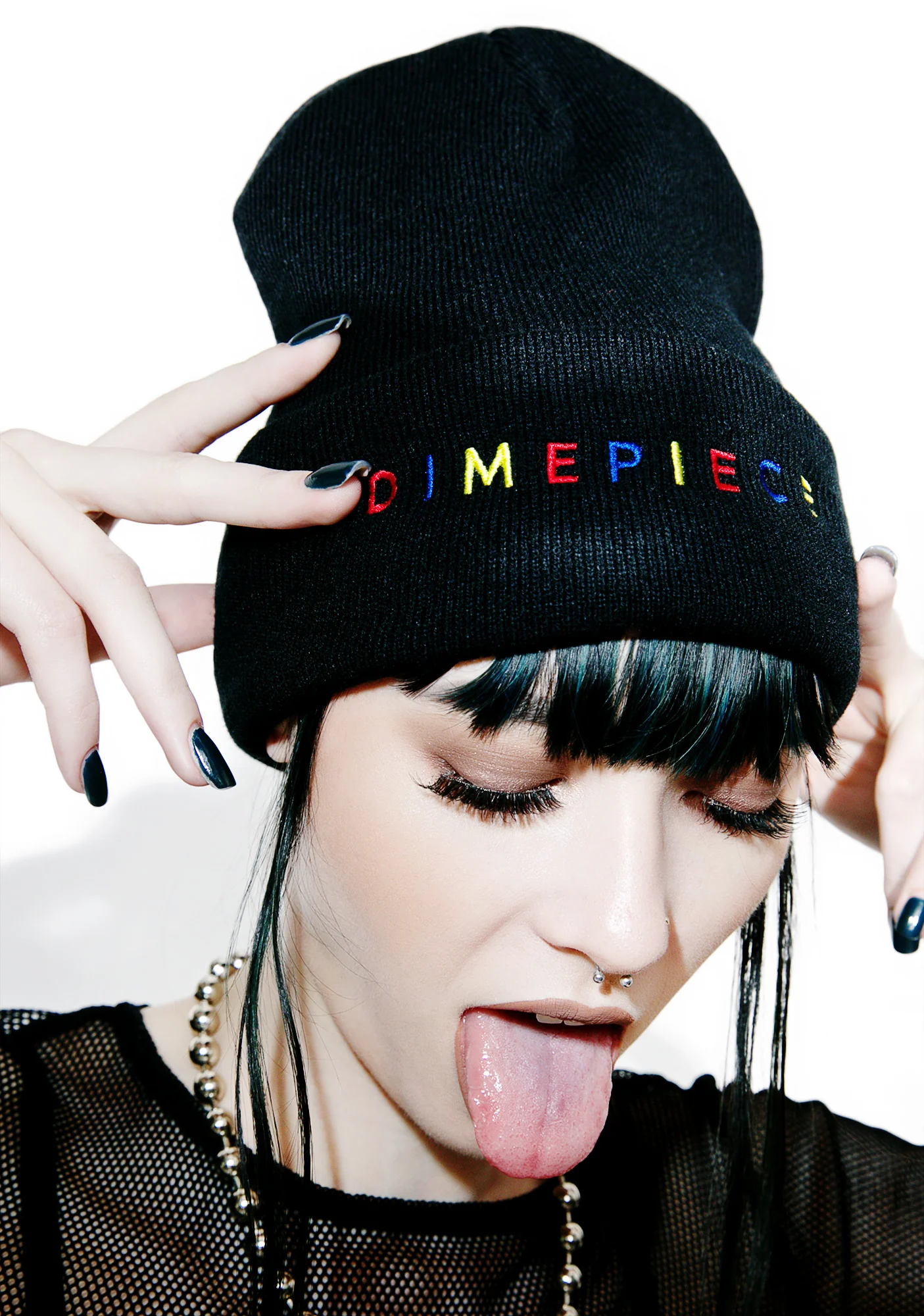 Rainbow Logo Beanie - Image 3