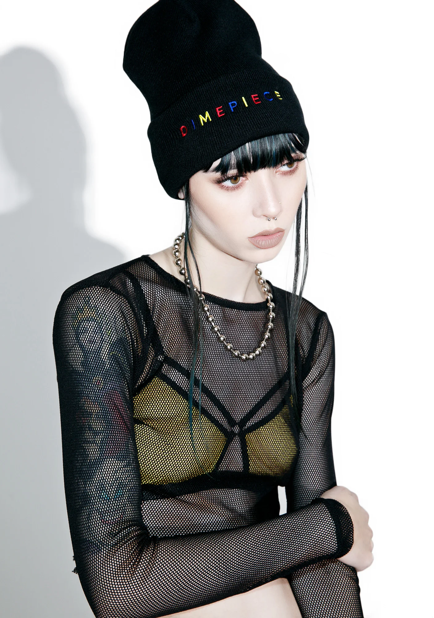 Rainbow Logo Beanie - Image 5