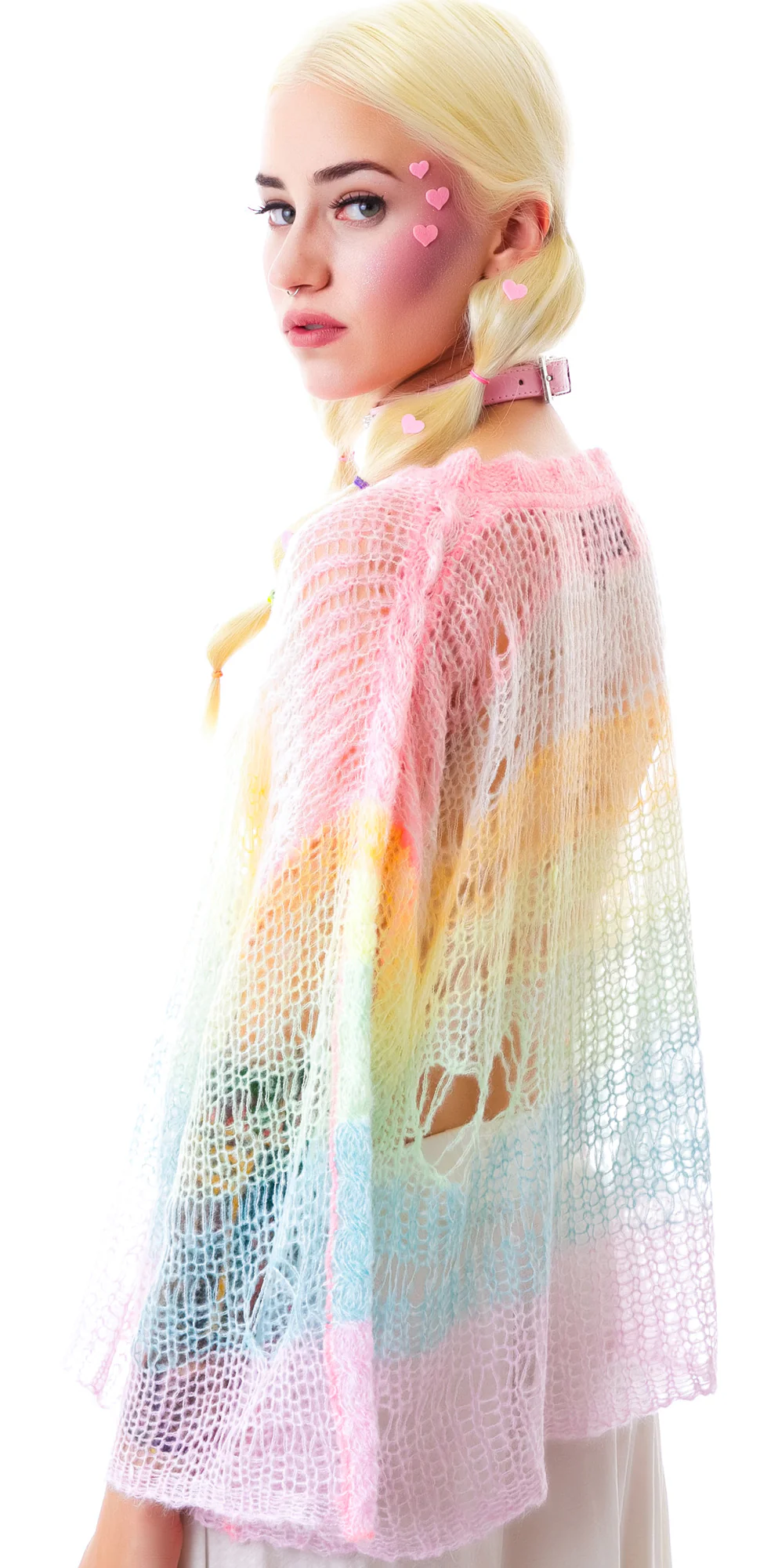Rainbow Ski Bunny Lost Sweater - Image 5
