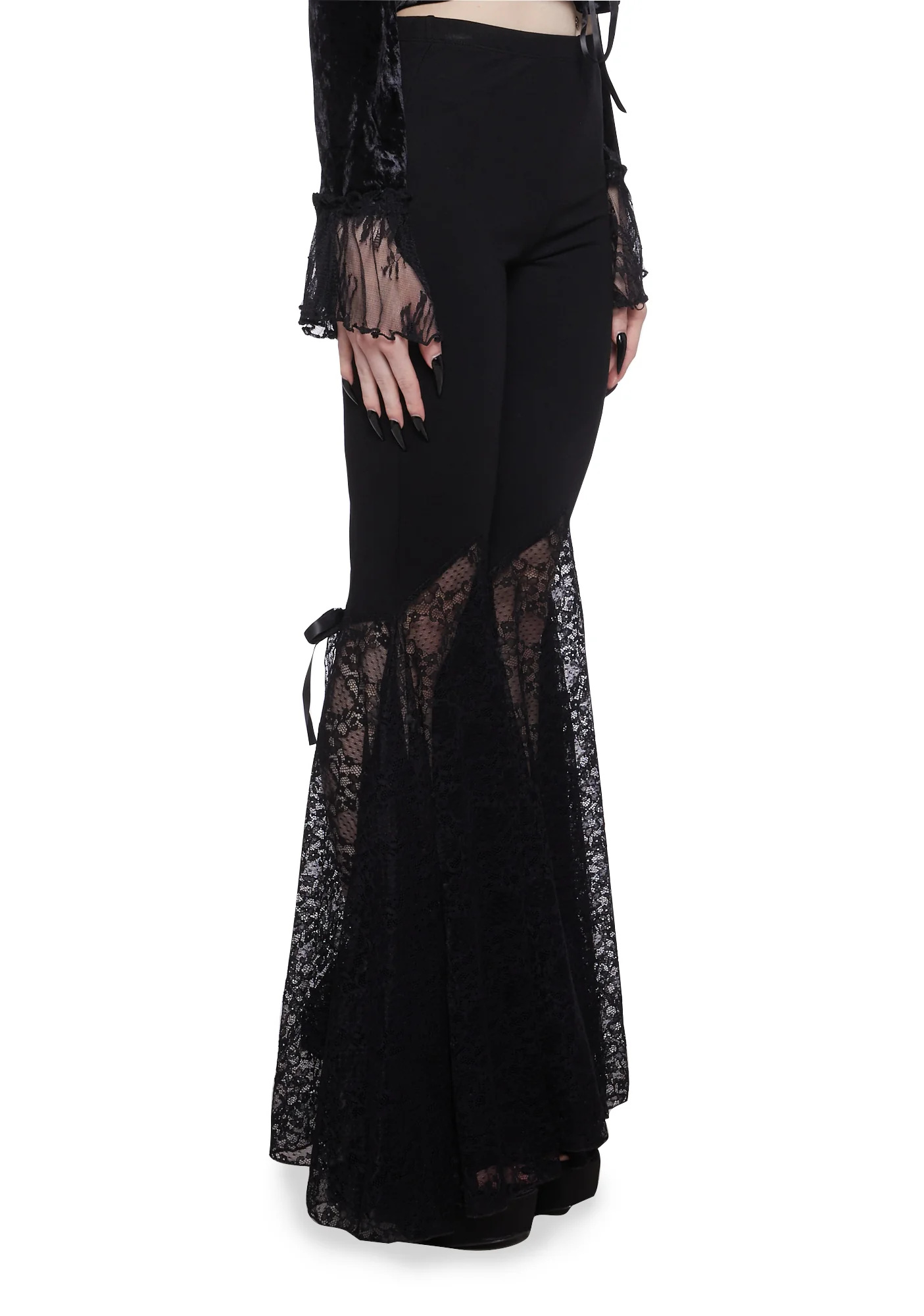 Raven’s Embrace Bell Bottom Pants - Image 3
